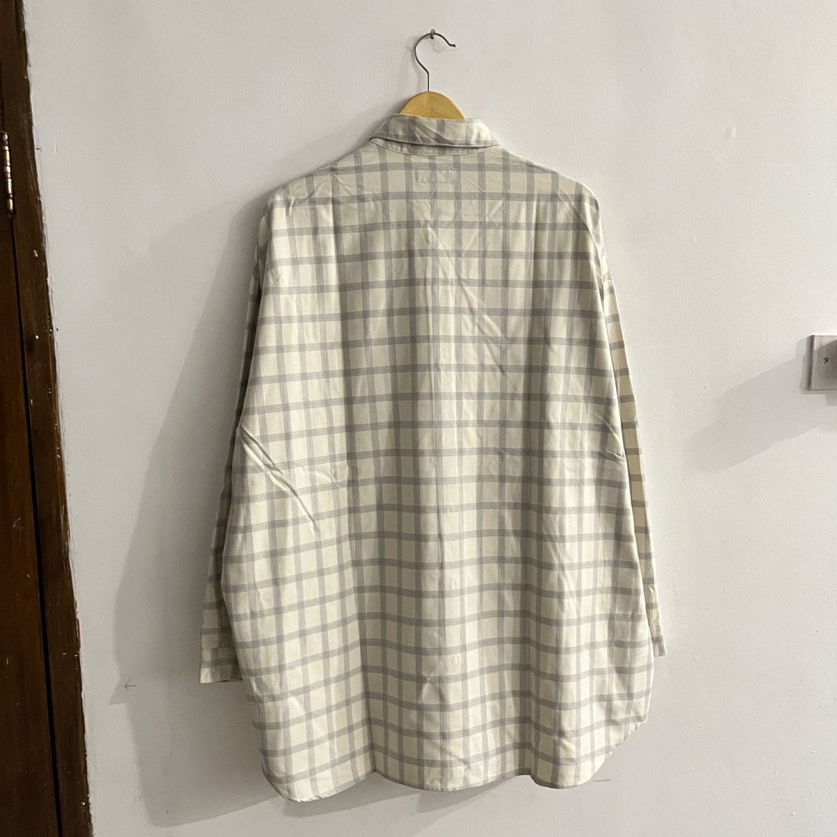 Japanese Brand Hare - Plaid Oversized Longsleeve Shirt Size US M / EU 48-50 / 2 - 6 Thumbnail