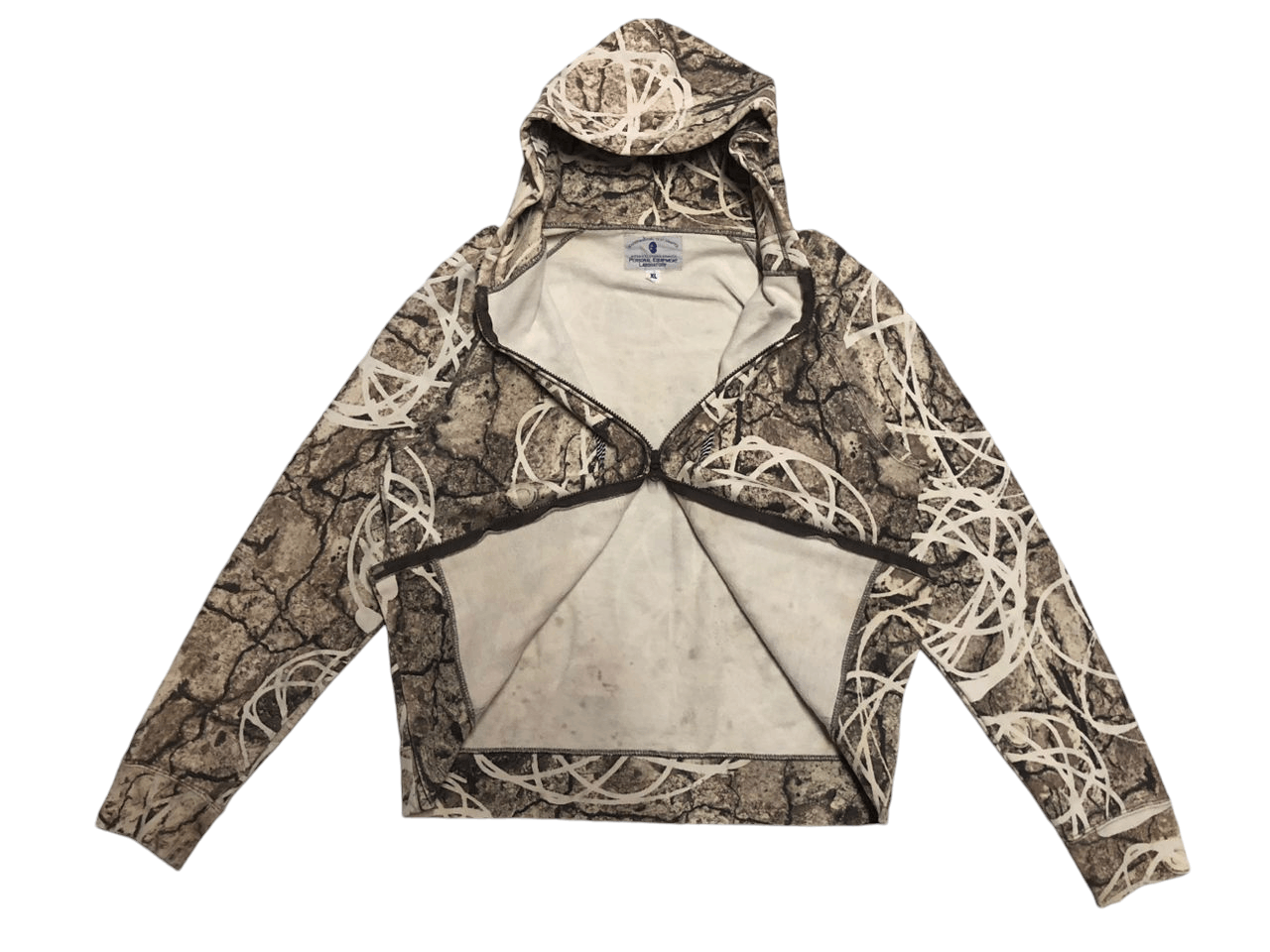 Nitraid Futura X Nitraid Real Stoned Camo Hoodie Distressed Size US XL / EU 56 / 4 - 3 Thumbnail