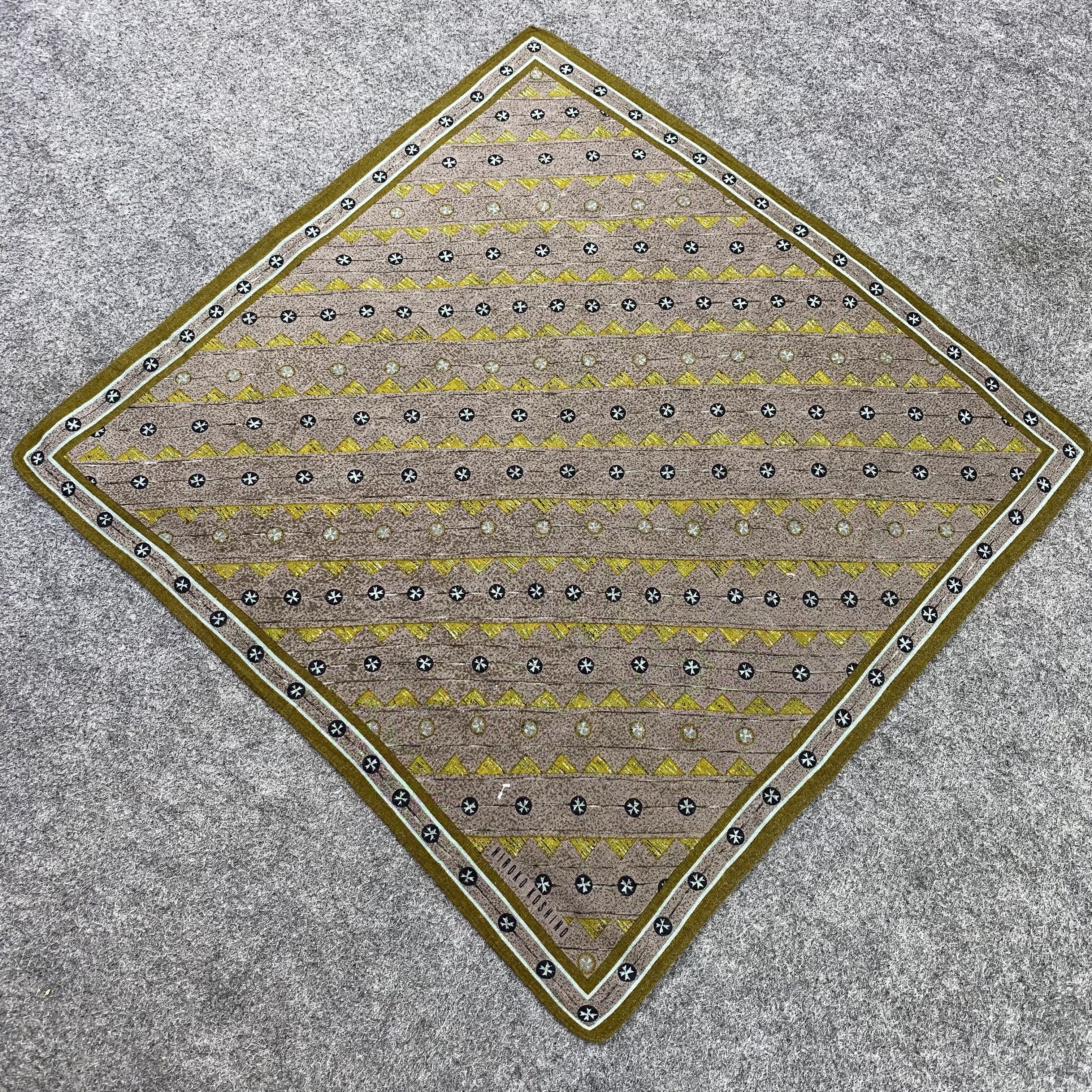 Hiroko Koshino Homme Hiroko Koshino Handkerchief / Bandana / Neckerchief -B637 Size ONE SIZE - 4 Thumbnail