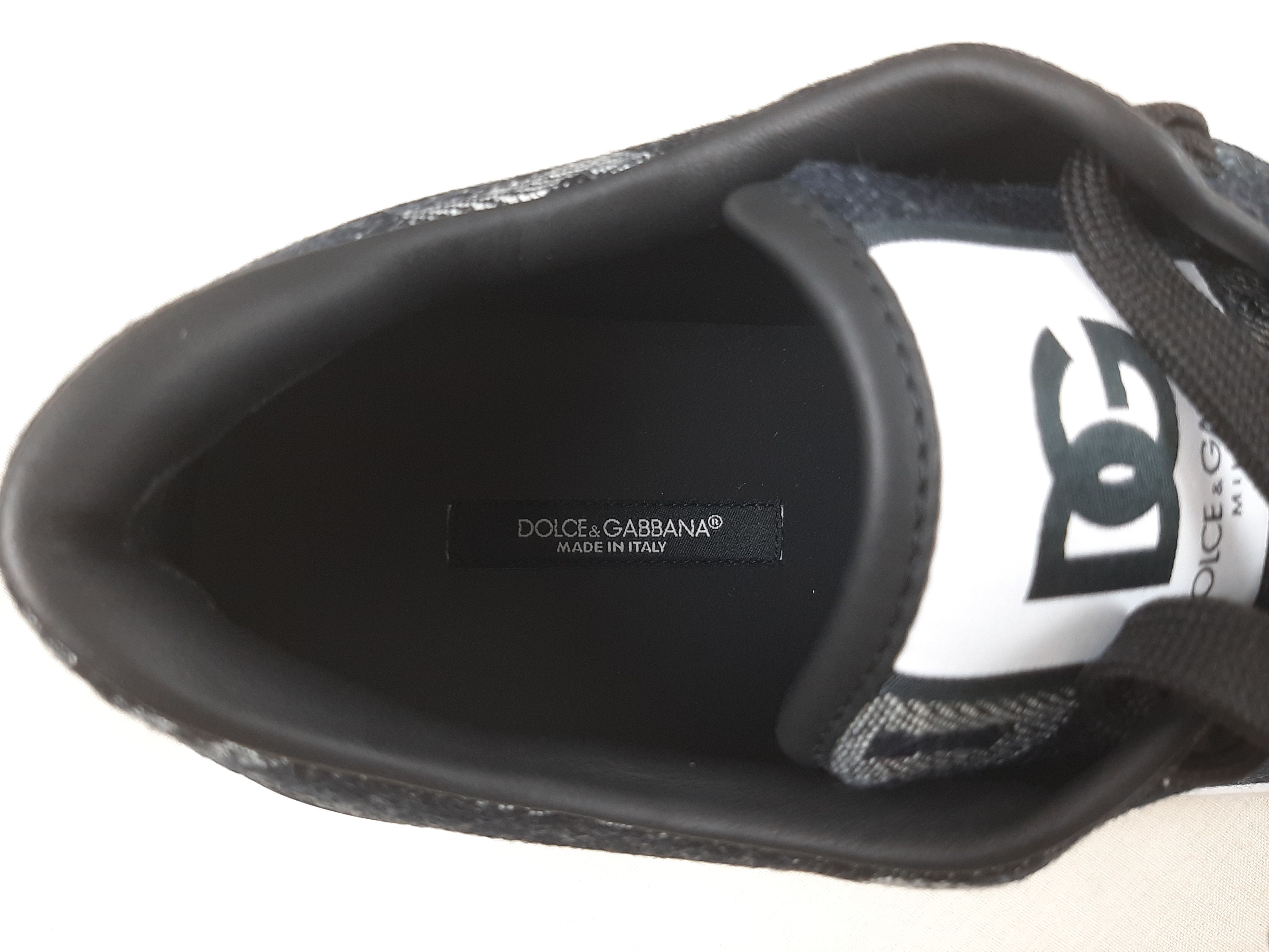 Dolce & Gabbana Dolce & Gabbana New Roma Denim Sneakers Men's EU 42 US 9 Size US 9 / EU 42 - 11 Thumbnail