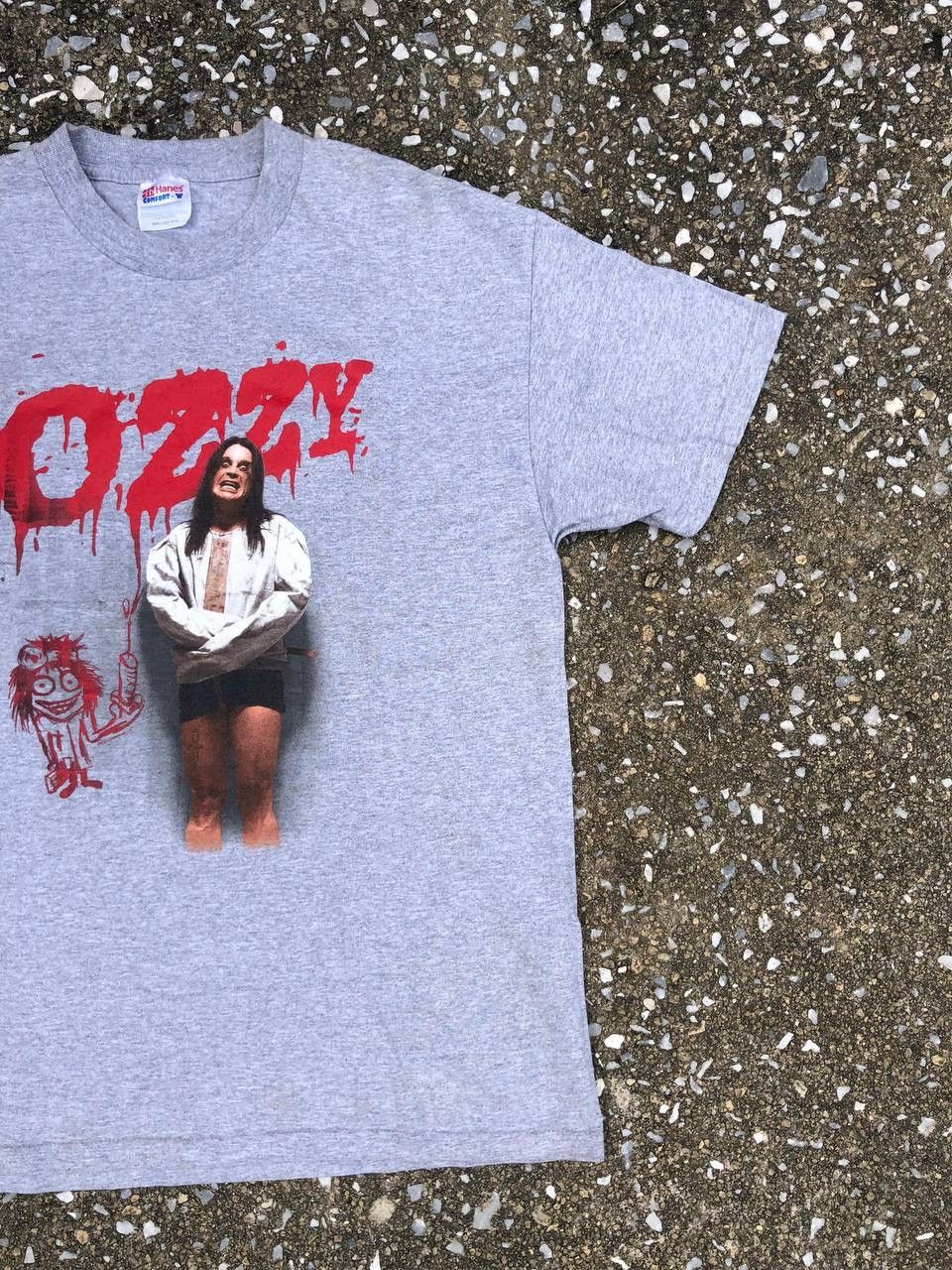 Ozzy Osbourne 90s OZZY OSBOURNE RARE🦾 Size US L / EU 52-54 / 3 - 8 Thumbnail