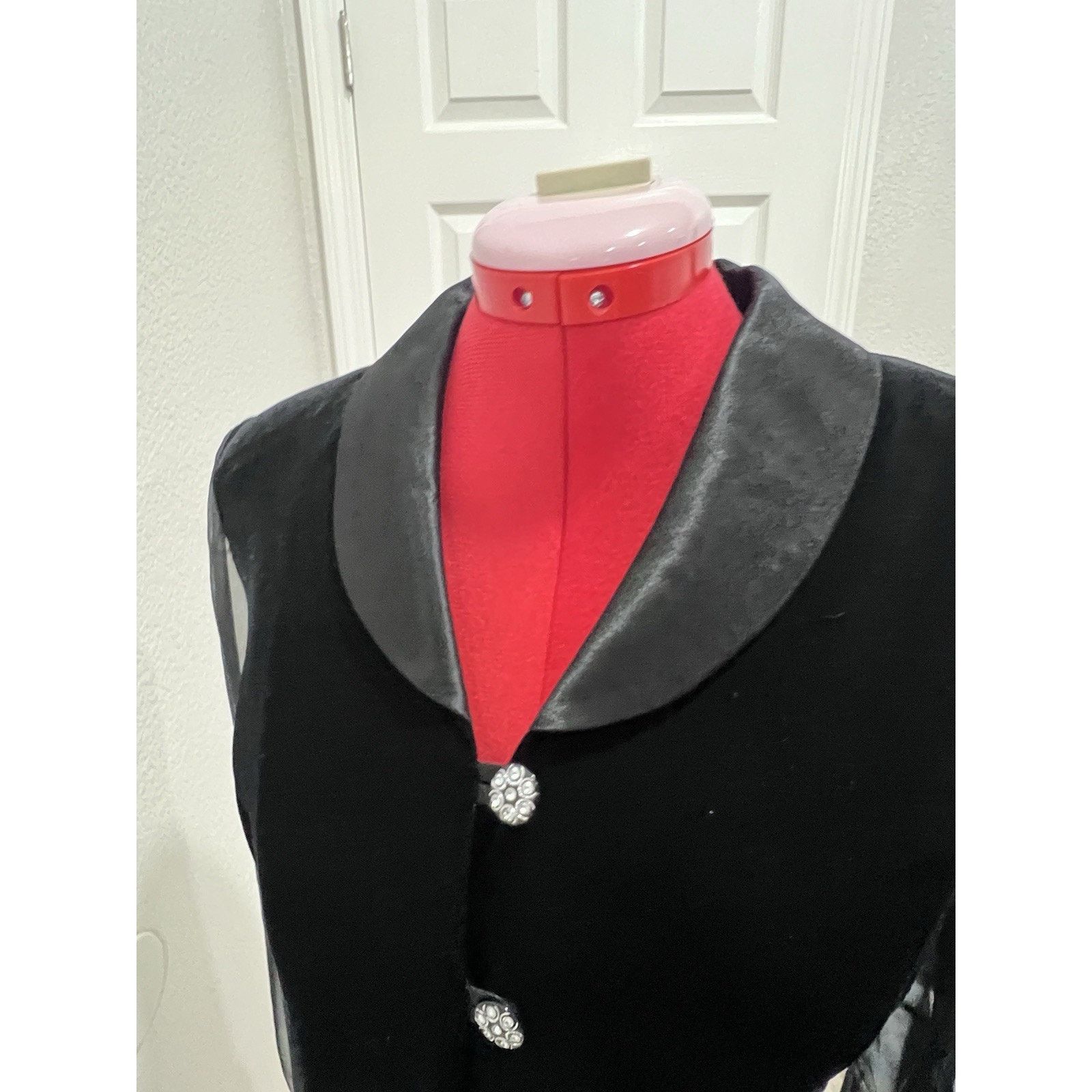 Other VTG Another Thyme Women Long Sheer Sleeve Jacket Blouse Size S / US 4 / IT 40 - 13 Thumbnail