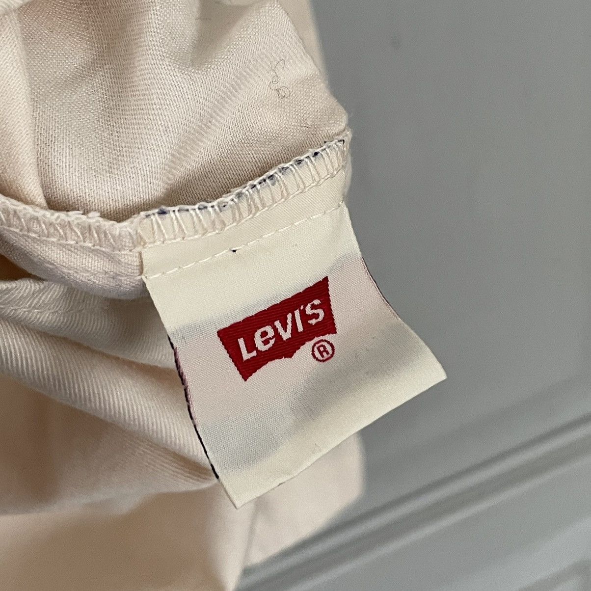 Levi's × Vintage Vintage 90’s Levi’s Grey Tab Shirt Button up Y2k size L Size US L / EU 52-54 / 3 - 6 Thumbnail