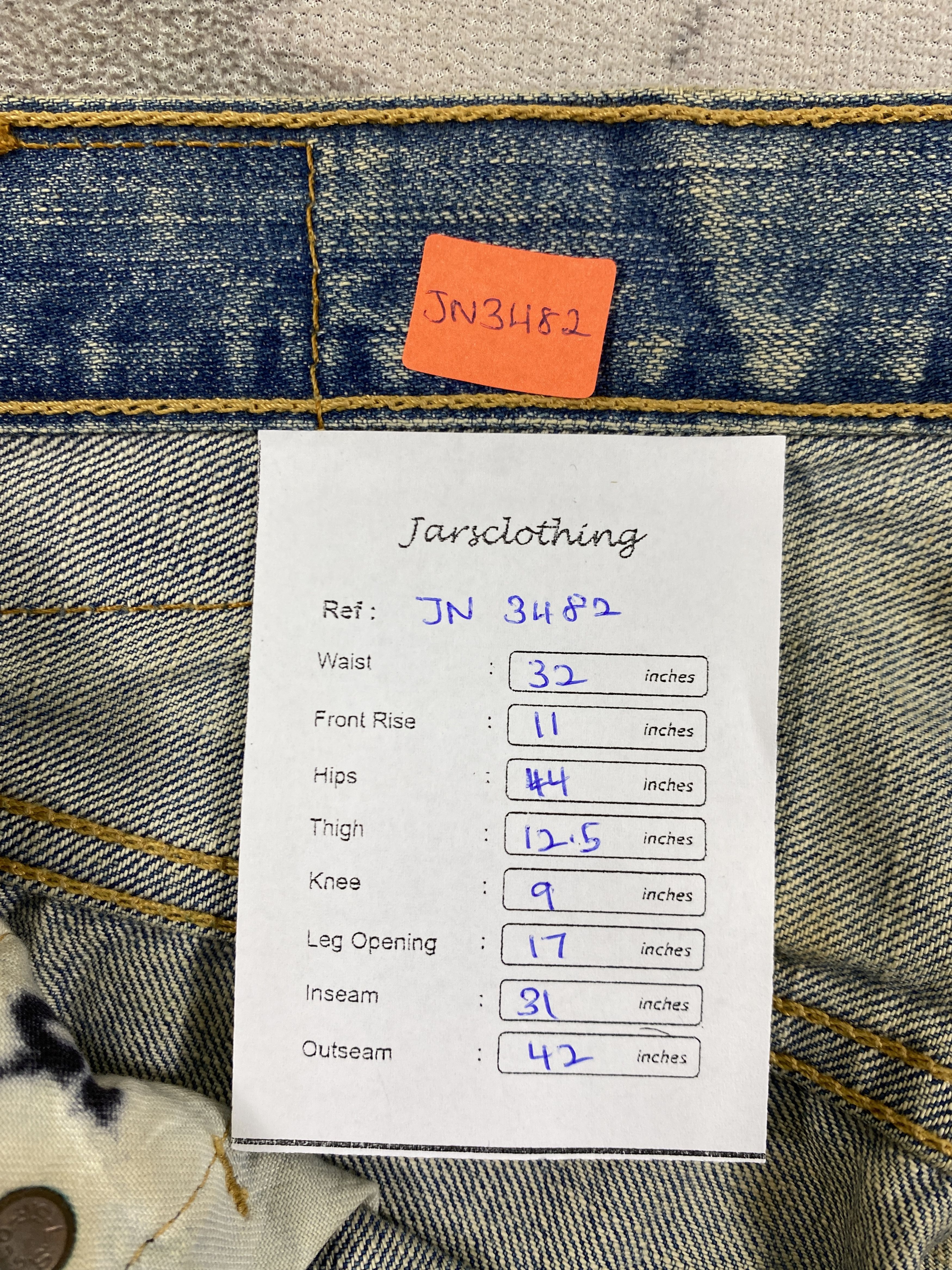 Levi's Distressed Blue Vintage Levi's 501 Jeans 32x31 Denim JN3482 Size US 32 / EU 48 - 8 Thumbnail
