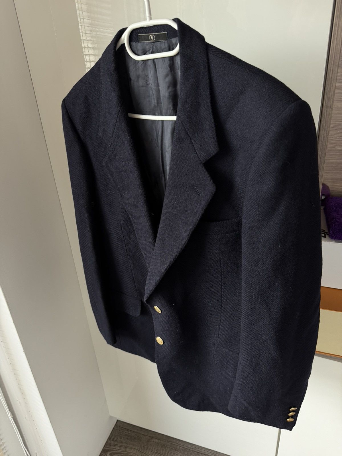 Givenchy Vintage Archival Givenchy Wool/Mohair Luxury Blazer Size 48R - 16 Thumbnail