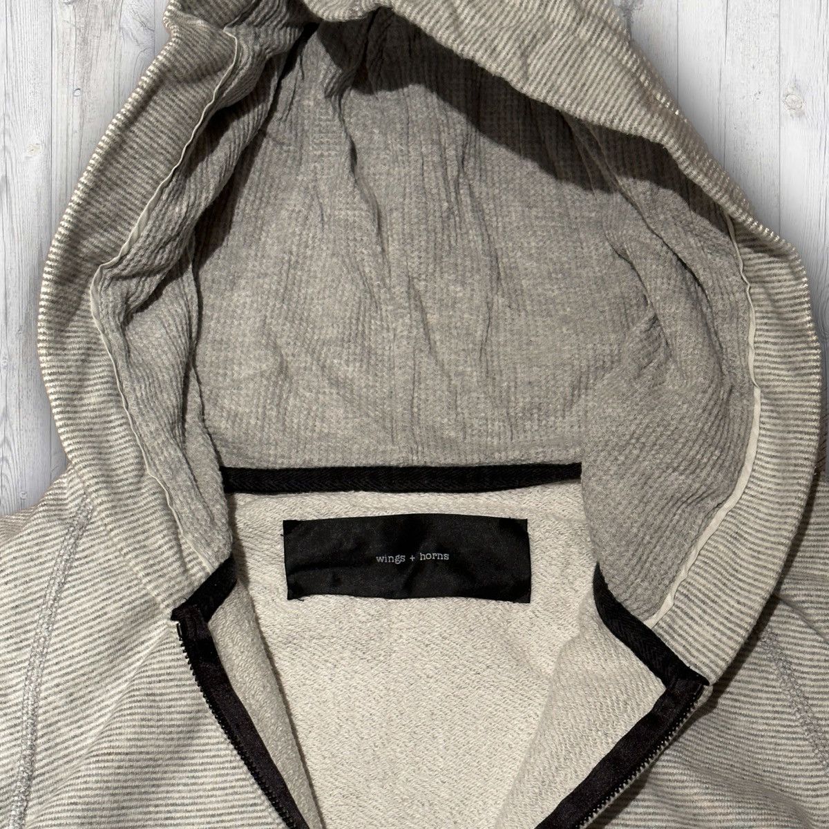 Wings + Horns wings + horns vintage hoodie L made in canada cyc Size US L / EU 52-54 / 3 - 3 Thumbnail