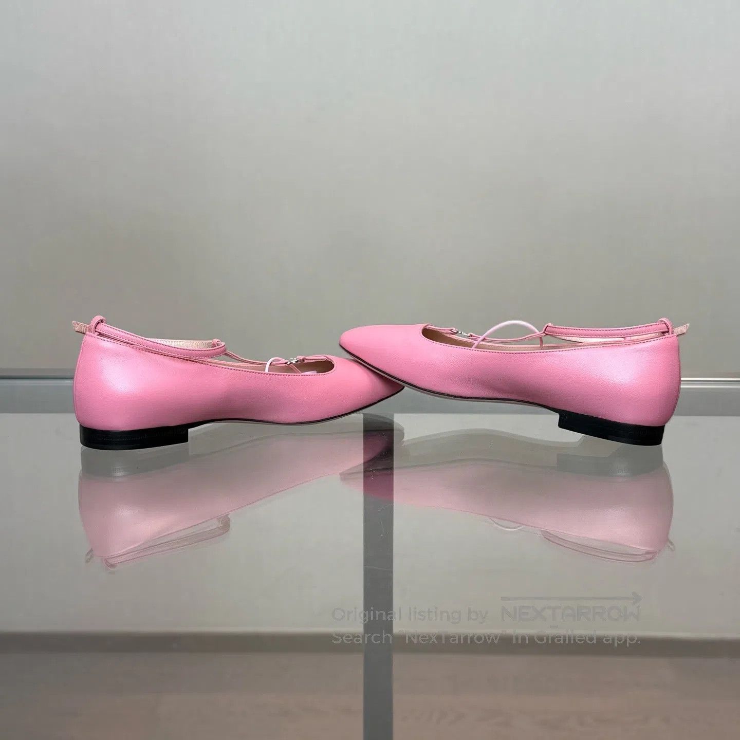 Gucci Guicci Pink ballet shoes Size US 4.5 / IT 34.5 - 6 Thumbnail