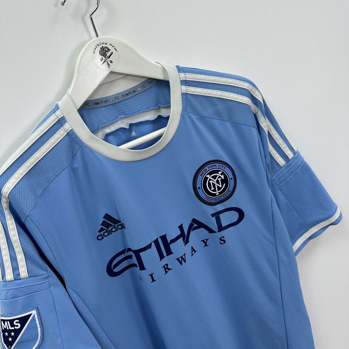 Other Vintage 00s New York City Adidas Home Jersey 2010 MLS hype Size US L / EU 52-54 / 3 - 5 Thumbnail