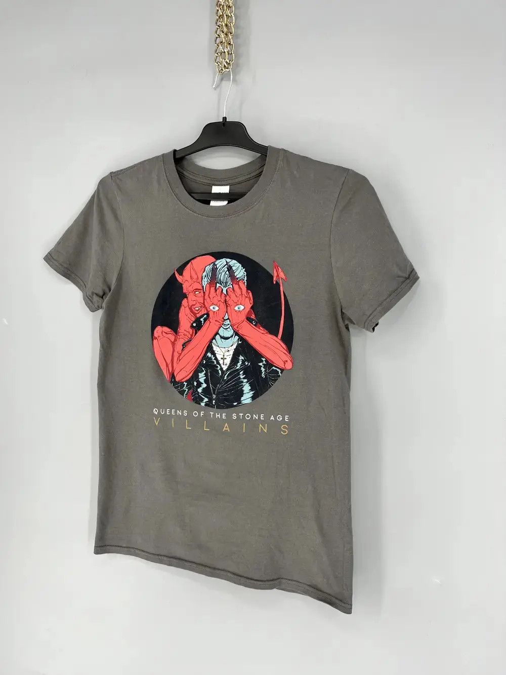 Band Tees × Vintage Vintage Queens Of The Stone Age Villains Tour Shirts Size US S / EU 44-46 / 1 - 3 Thumbnail
