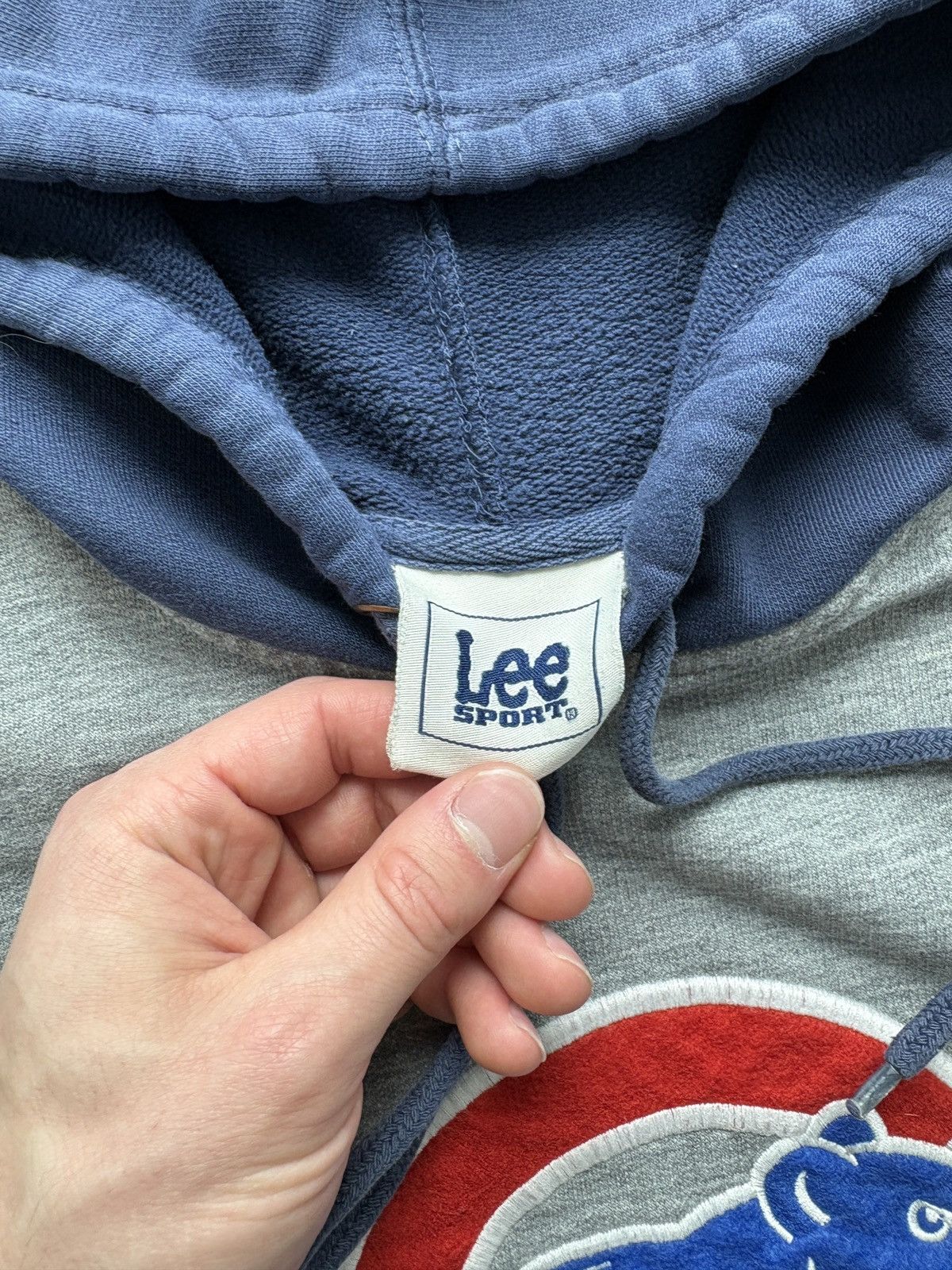 MLB Vintage Y2K Lee Sport Chicago Cubs Hoodie Size US L / EU 52-54 / 3 - 5 Thumbnail