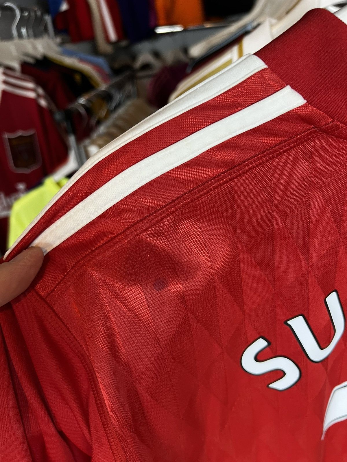 Adidas Soccer Jersey Adidas Liverpool 2010/11 Luis Suárez #7 Size US L / EU 52-54 / 3 - 9 Thumbnail