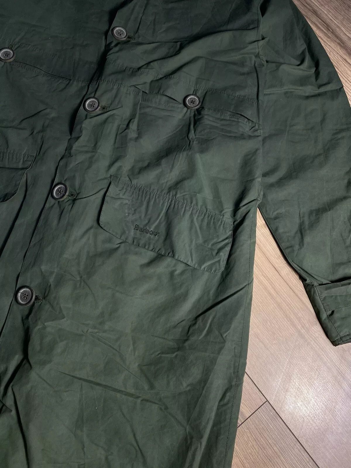Barbour Barbour Lightweight Jacket Olive Green Sz M Size M / US 6-8 / IT 42-44 - 2 Thumbnail