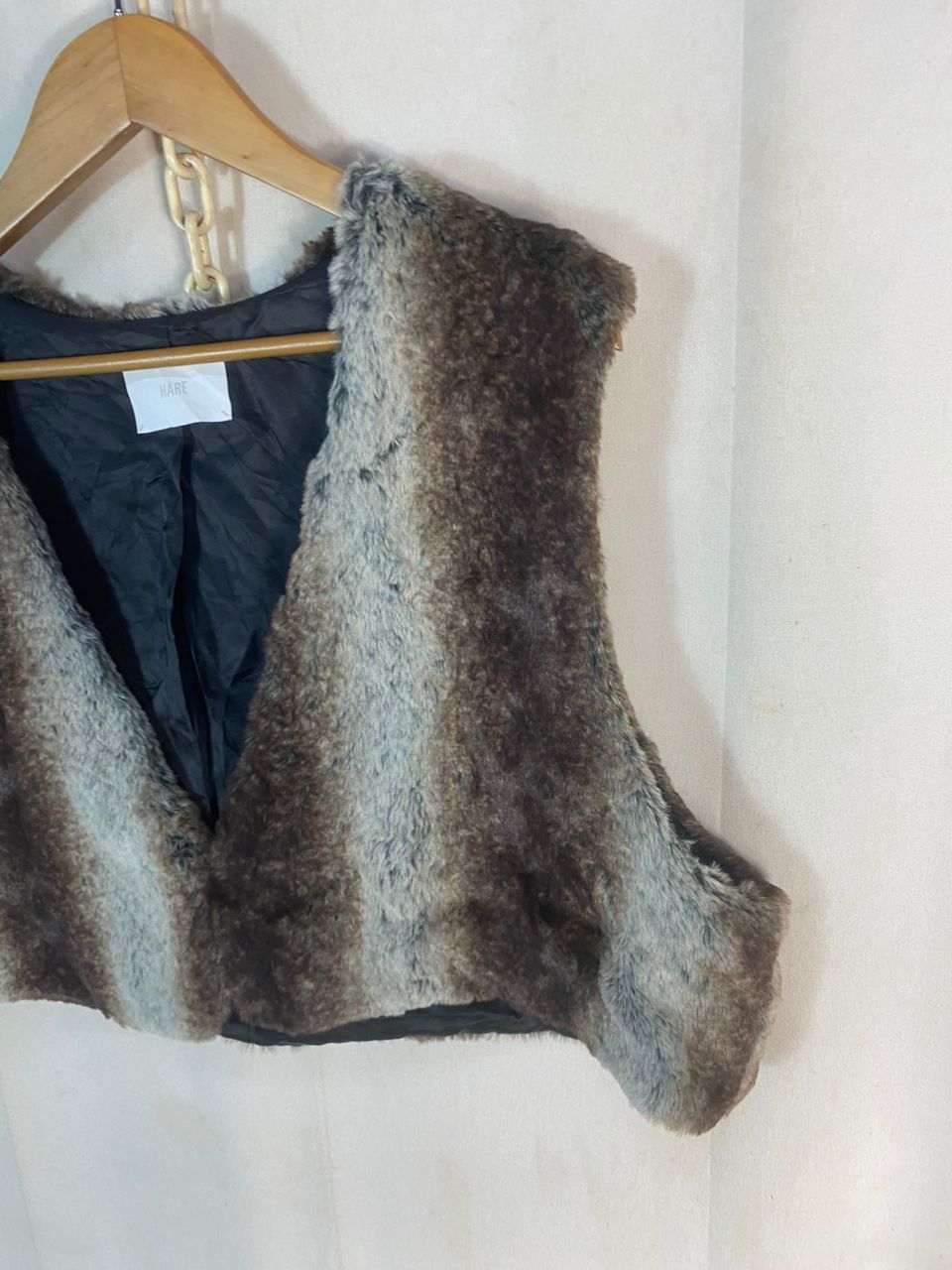 HARE Hare fur croptopvest Size S / US 4 / IT 40 - 3 Thumbnail