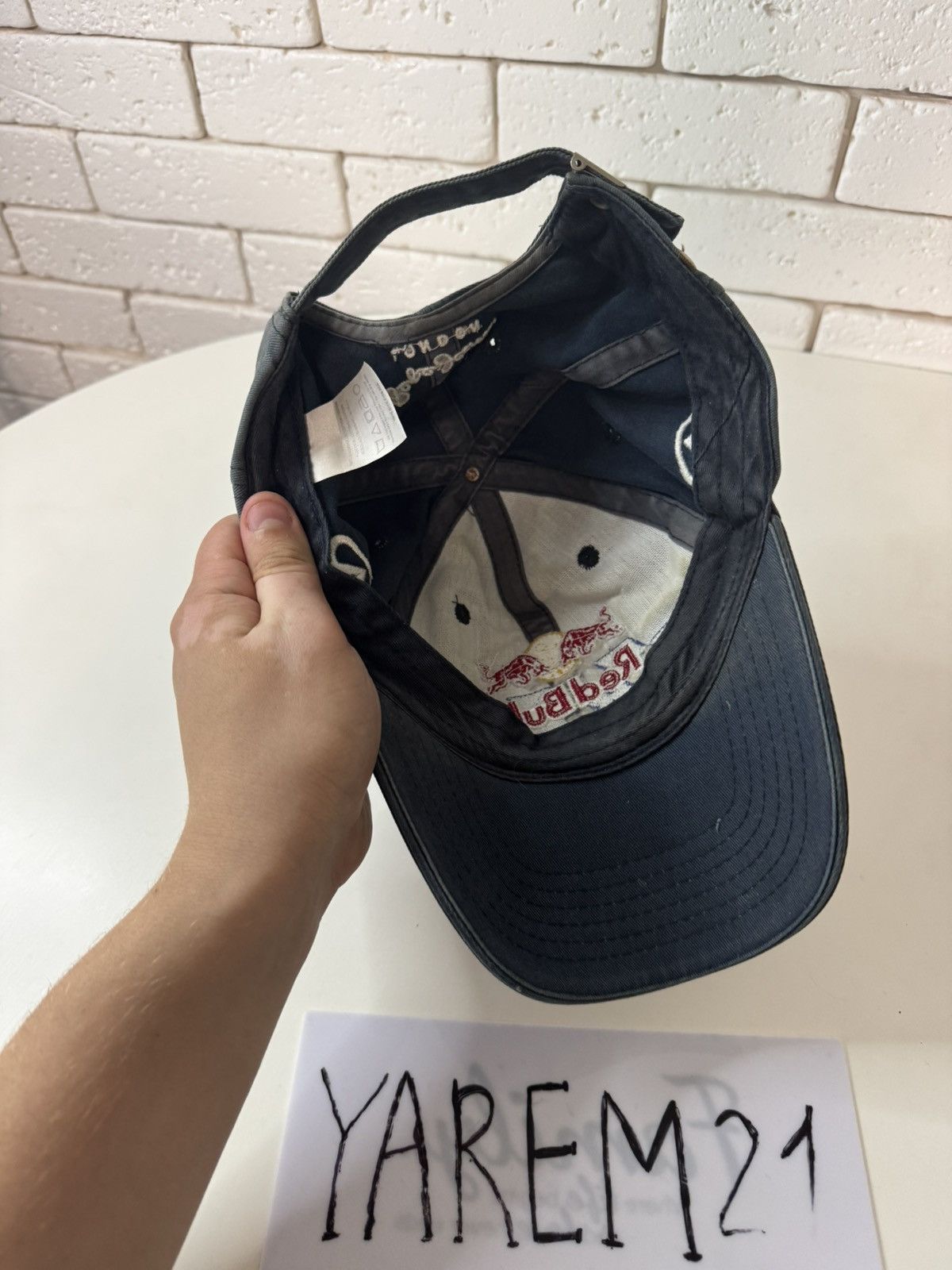 Red Bull Red Bull vintage cap hat Size ONE SIZE - 6 Thumbnail