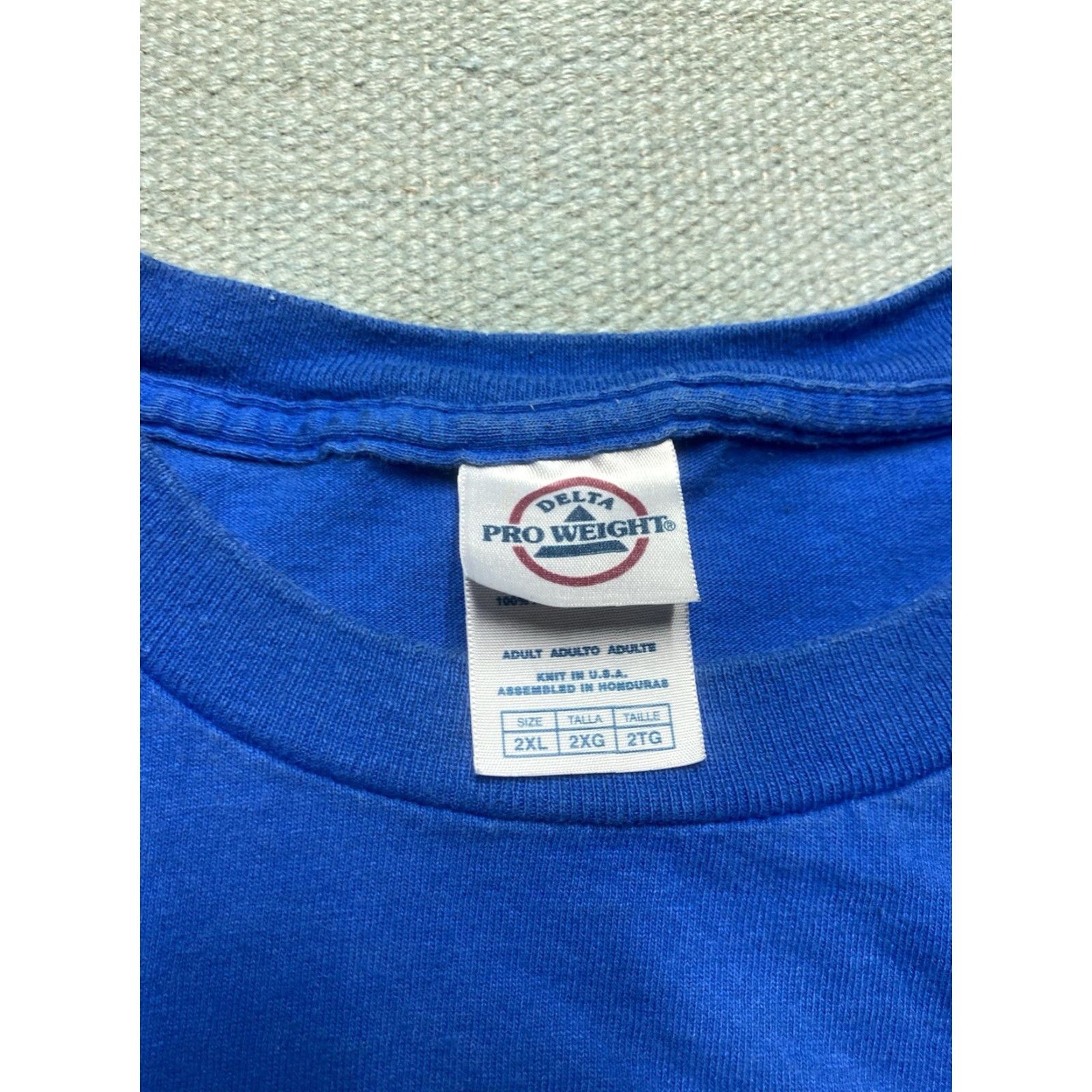 Nintendo VINTAGE Nintendo T-Shirt Boxy XXL Men Blue Super Mario Power Up Mushroom Y2K Graphic Size US XXL / EU 58 / 5 - 4 Thumbnail