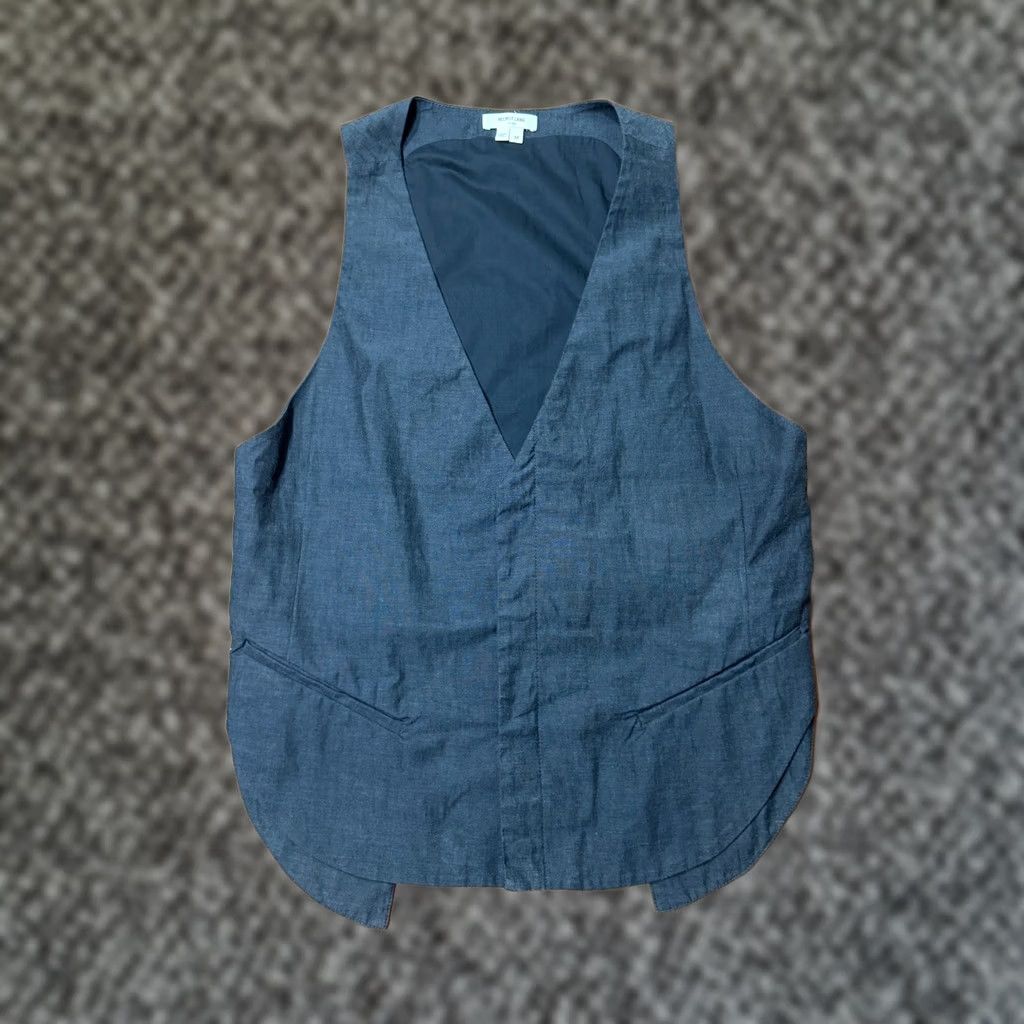 Helmut Lang Vintage Helmut Lang Designer Career Business Cotton Button vest USA Medium Z4-18 Size US M / EU 48-50 / 2 - 1 Thumbnail