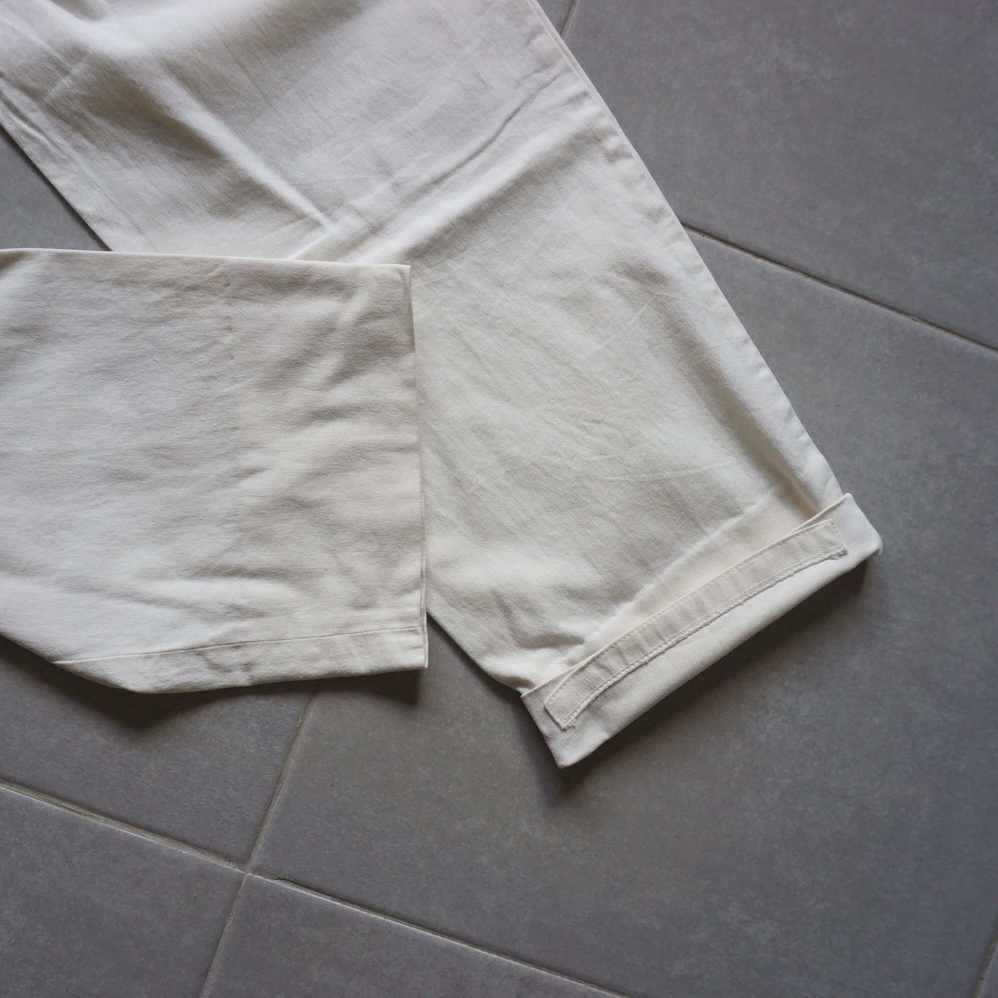 Dolce & Gabbana × Vintage Dolce Gabbana white trouser Size US 30 / EU 46 - 10 Thumbnail