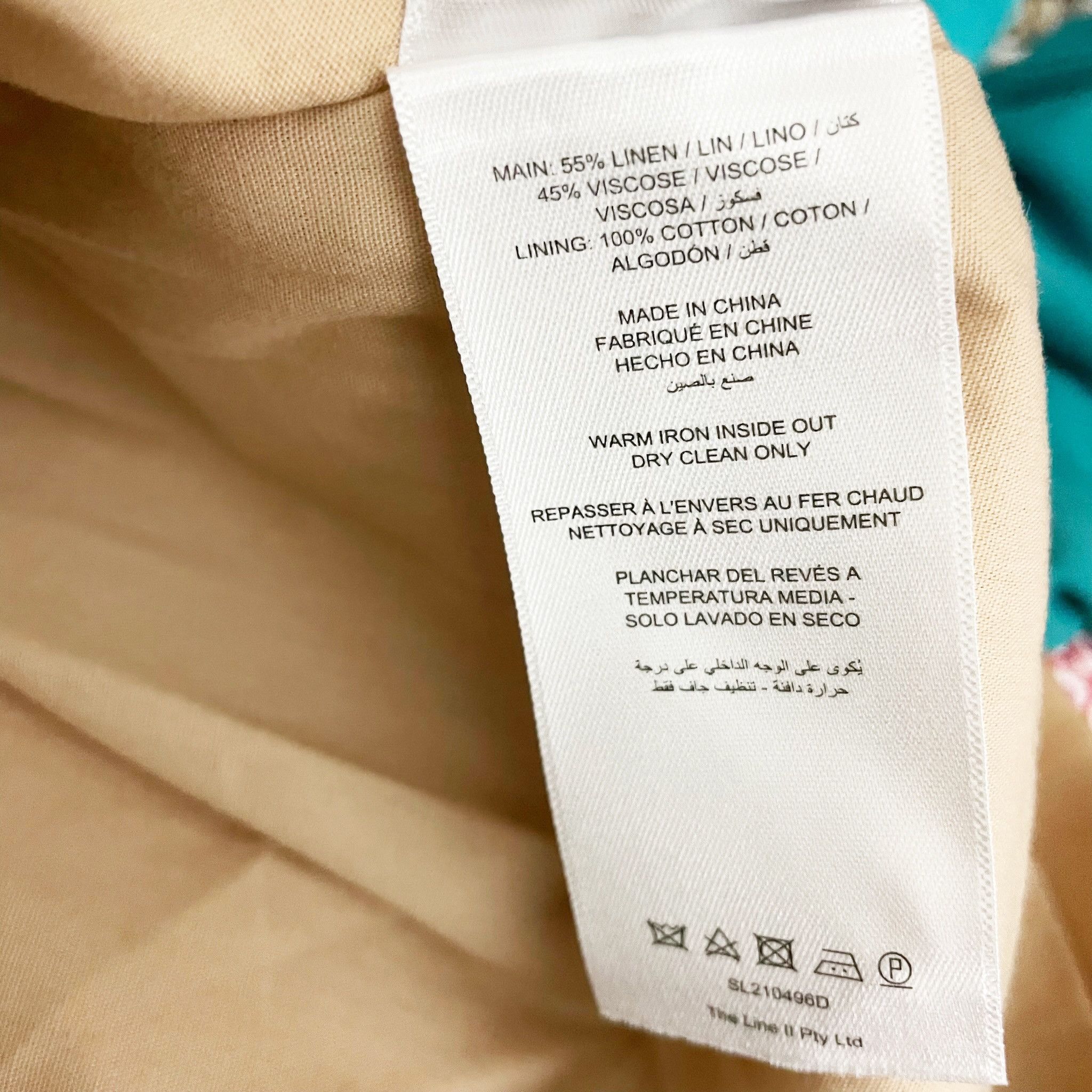 Other Significant Other Maggie Halter Neck Linen Size S / US 4 / IT 40 - 3 Thumbnail