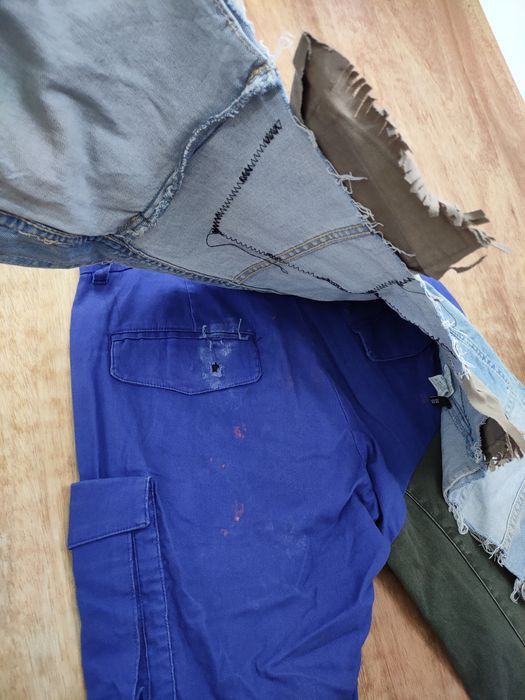 Japanese Brand DLL TK Shop Custom reworked cargo reconstruct pants #46-026 Size US 31 - 4 Thumbnail