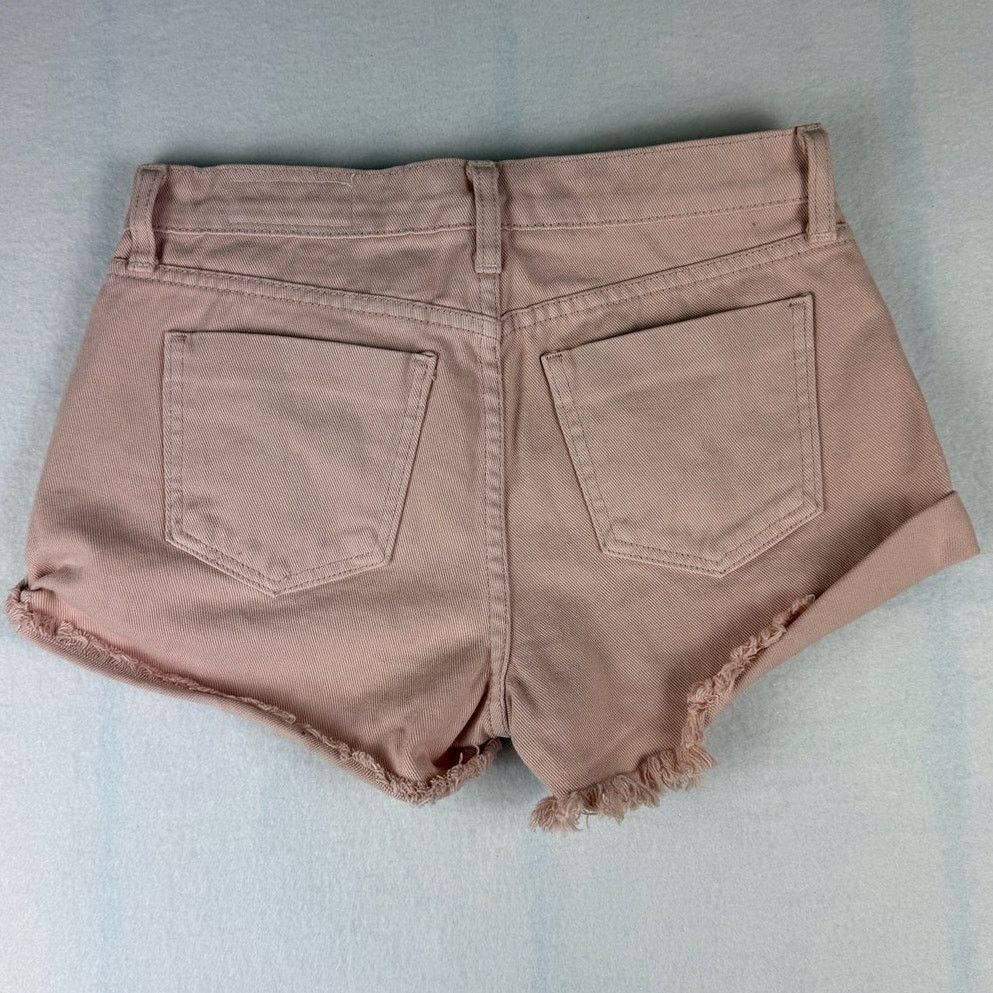 Pistola Pistola Distressed Jean Shorts - Rose Quartz Pink size 25 Size 25" / US 0 / IT 36 - 7 Thumbnail