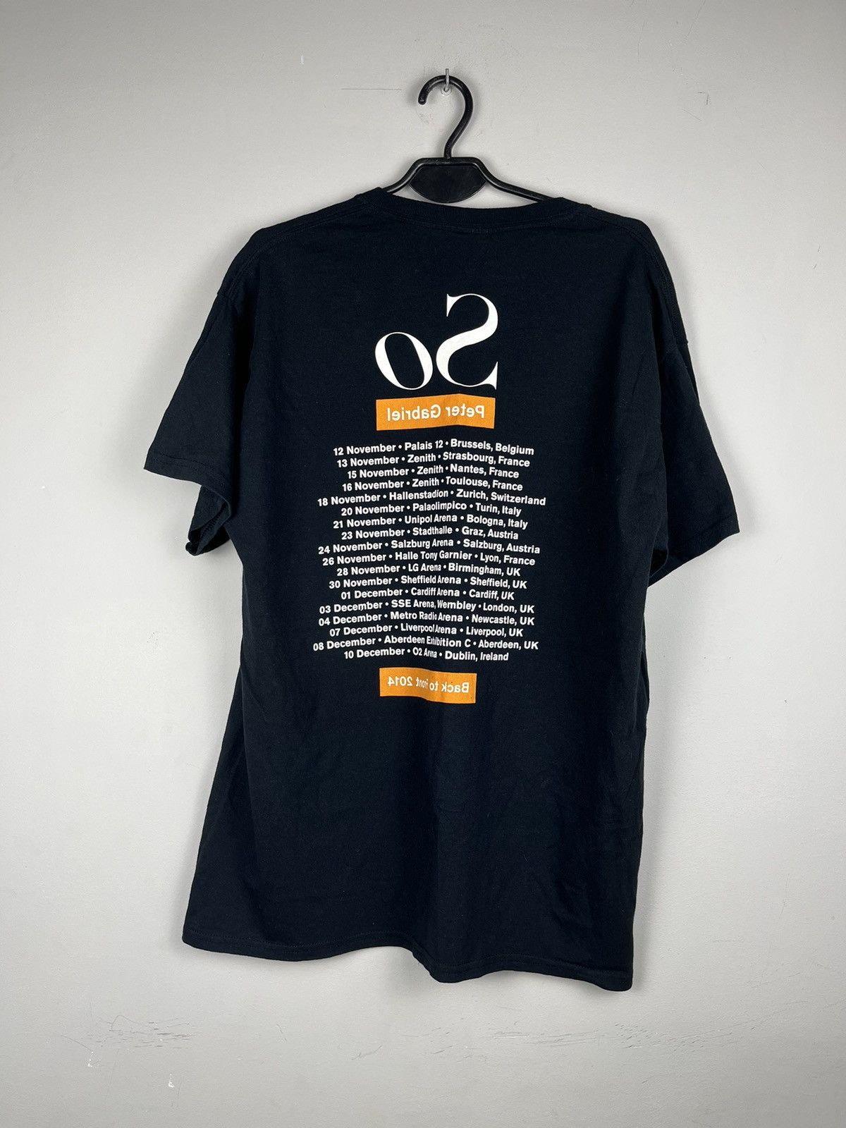 Band Tees × Vintage 💥Rare! Vintage Peter Gabriel 2014 Tour T Shirt Size US L / EU 52-54 / 3 - 3 Thumbnail