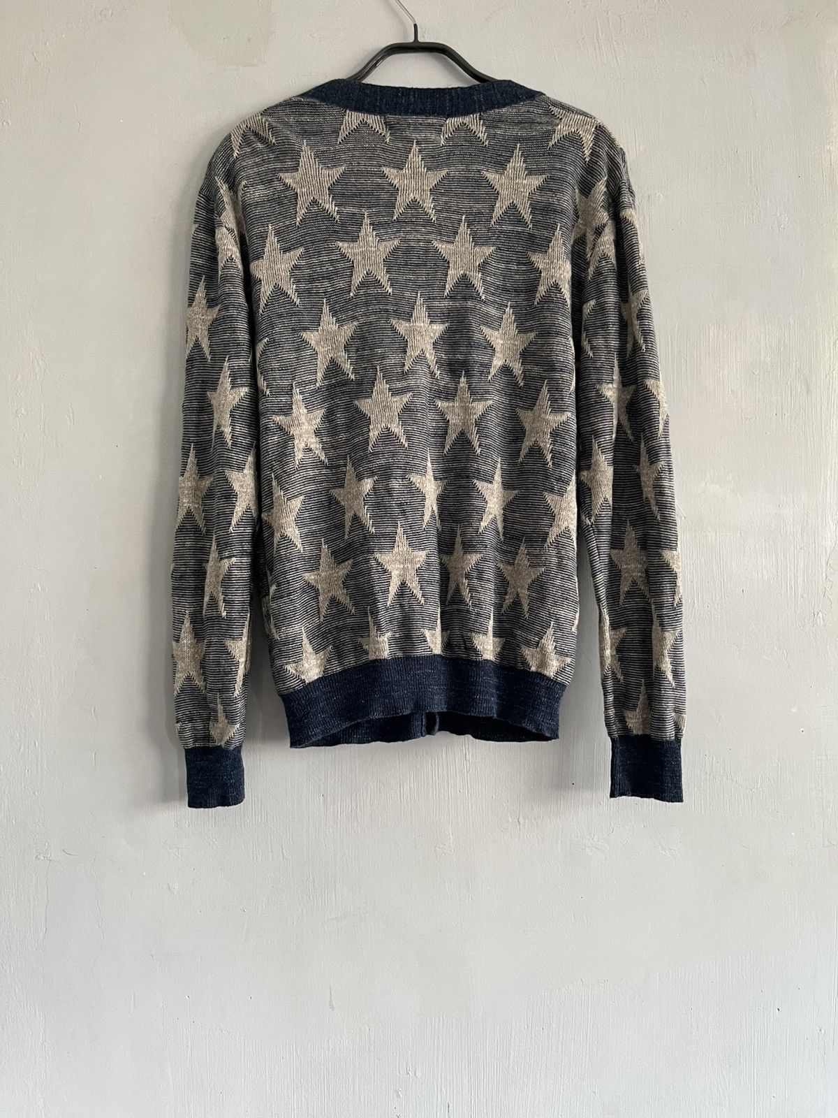 Denim & Supply Ralph Lauren Denim & Supply Ralph Lauren Star Knit Cardigan Size US S / EU 44-46 / 1 - 2 Thumbnail
