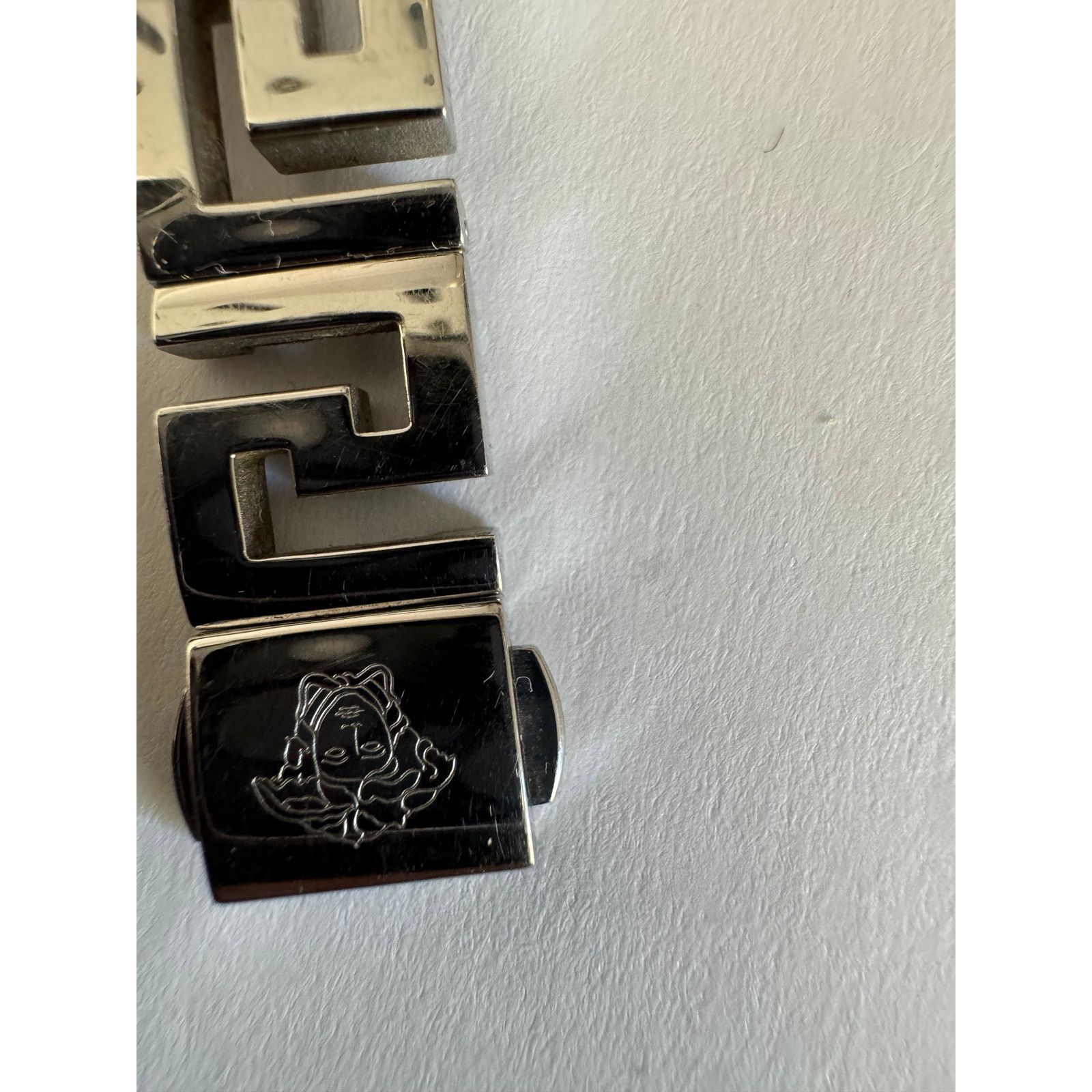 Versace Mint Condition Silver Versace Meandros Watch Size ONE SIZE - 6 Thumbnail