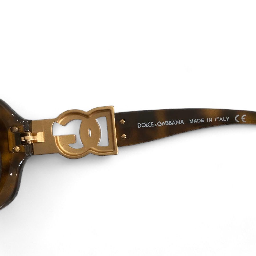 Dolce & Gabbana Dolce & Gabbana - Sidemark Sunglasses Brown Size ONE SIZE - 9 Thumbnail