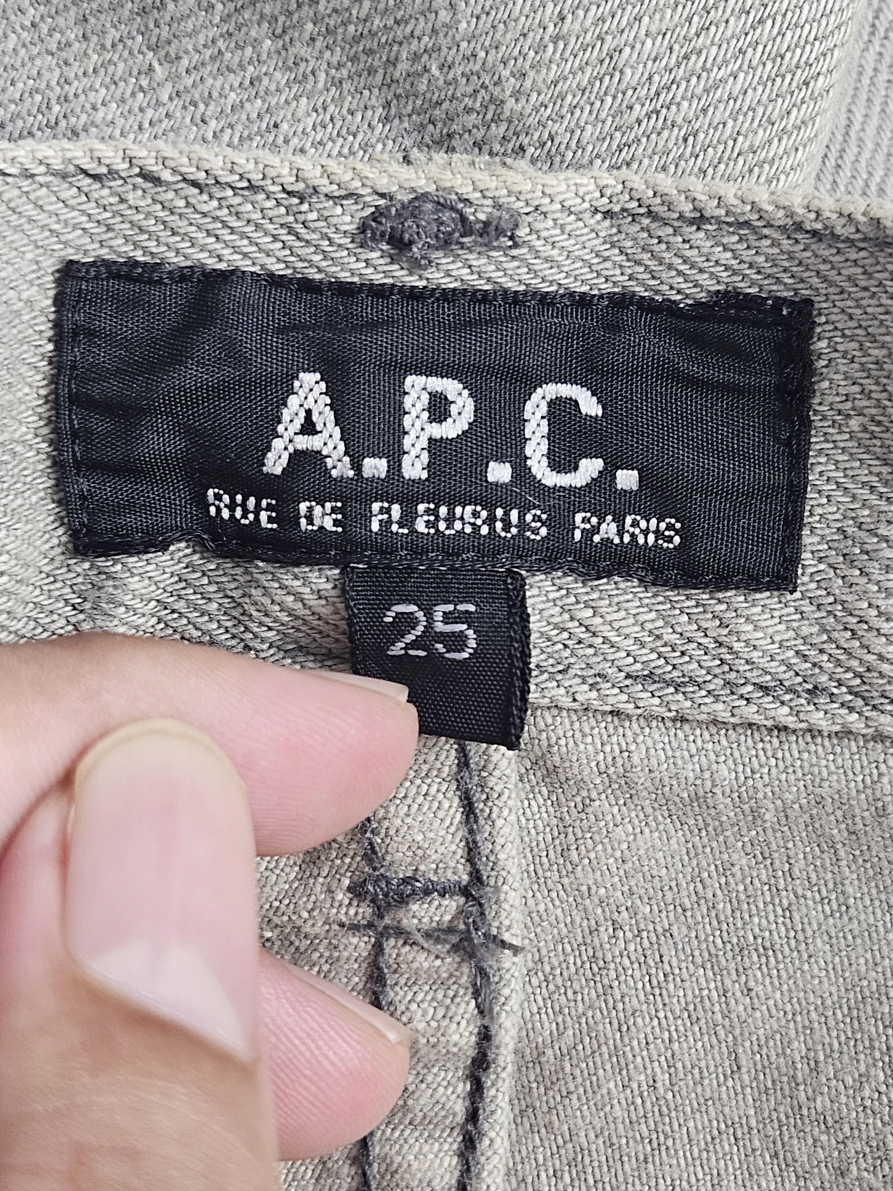 A.P.C. APC Reu de Fleurus Paris Jeans Size US 29 - 6 Thumbnail