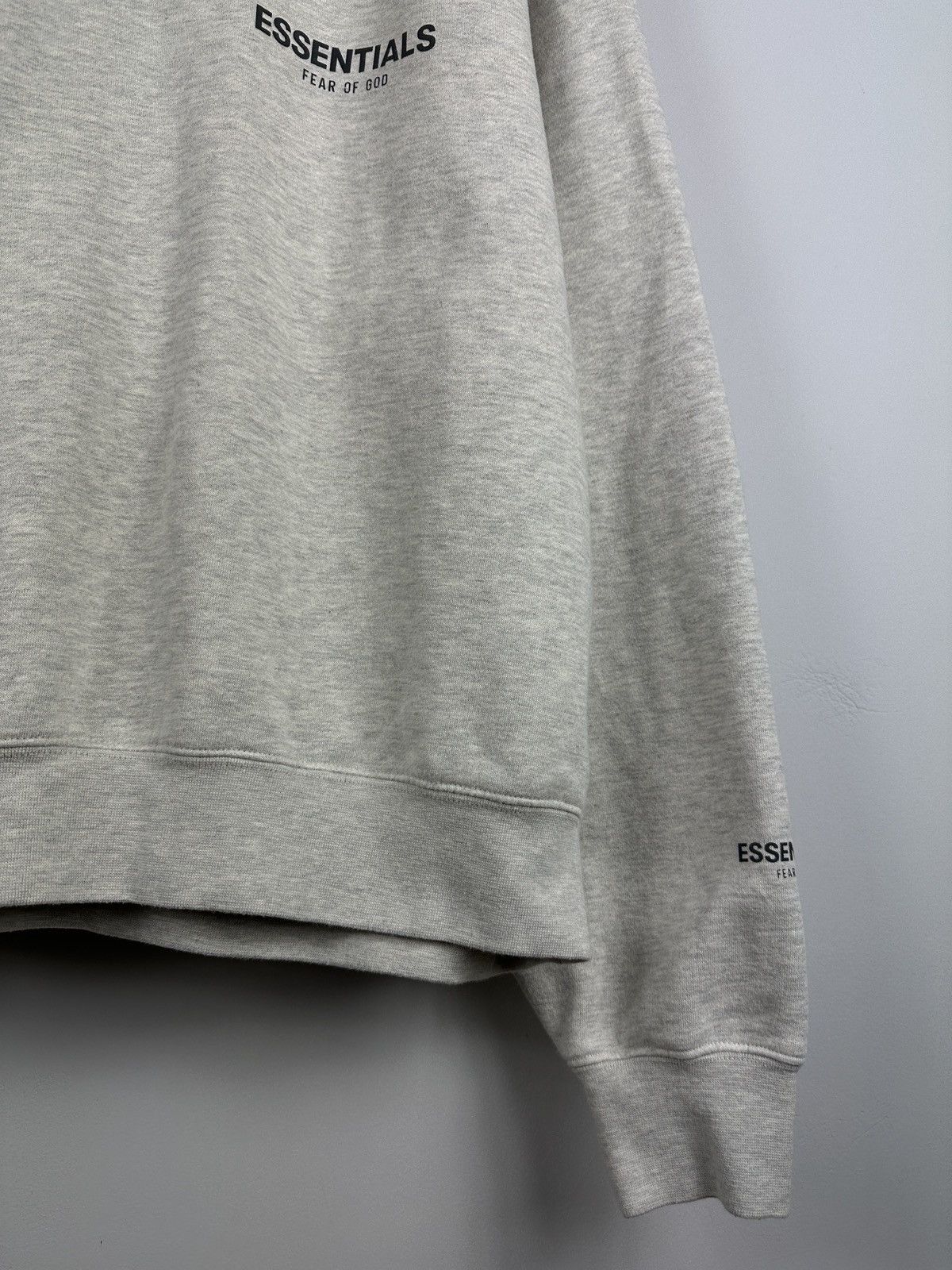 Essentials × Fear of God FOG Essentials Oversize Sweatshirt Reflective Logo Size US S / EU 44-46 / 1 - 7 Thumbnail