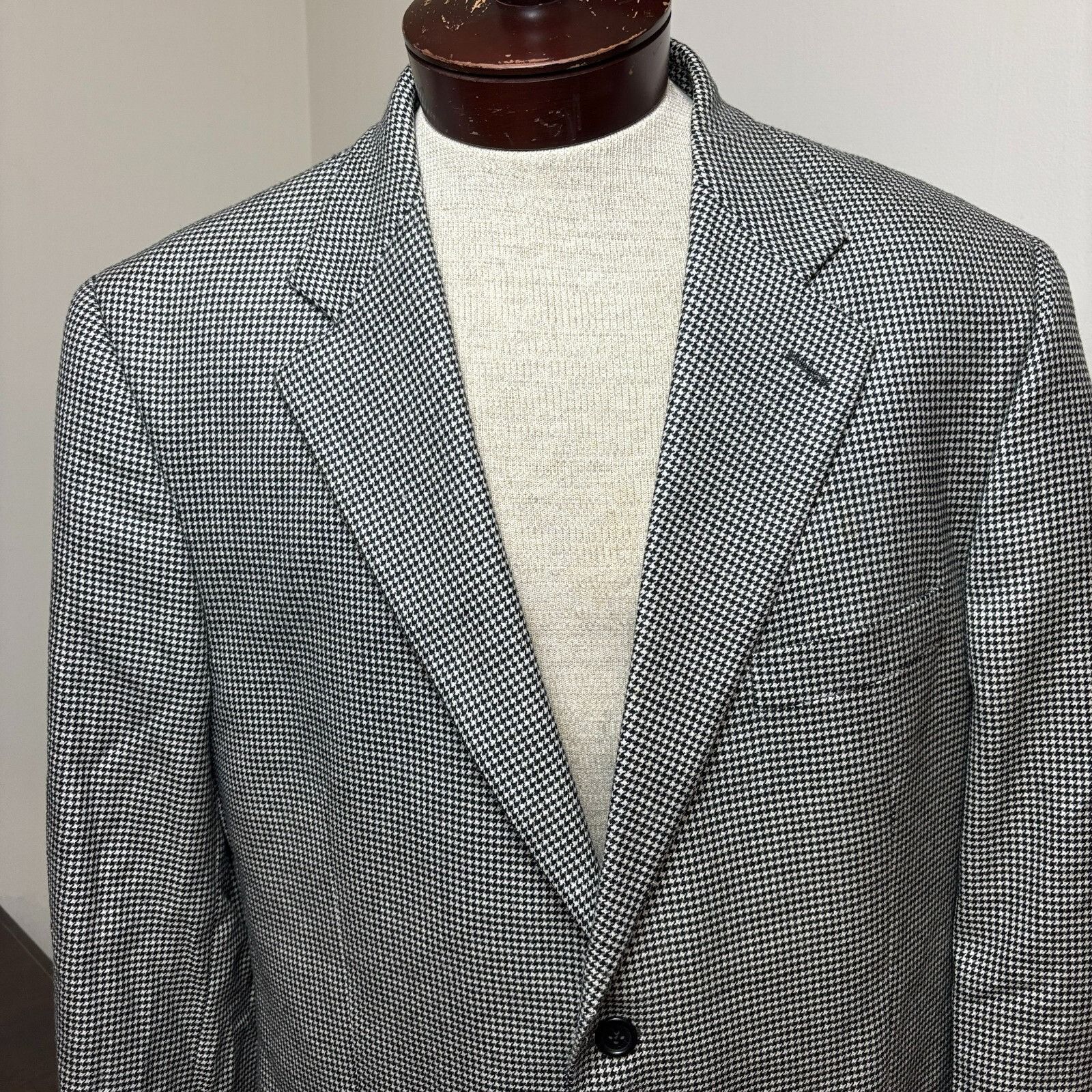 Nordstrom John W. Nordstrom Blazer Sz 44R Loro Piana Italy Cashmere Fl Size 44R - 2 Thumbnail