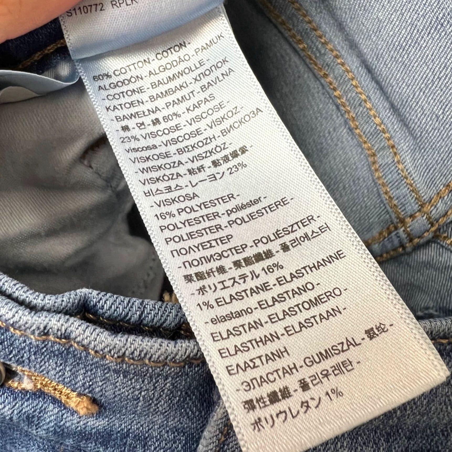 Levi's Levis 315 Shaping Bootcut Denim Jeans 28 Womens Medium Blue Stretch Jeans Size 28" / US 6 / IT 42 - 4 Thumbnail