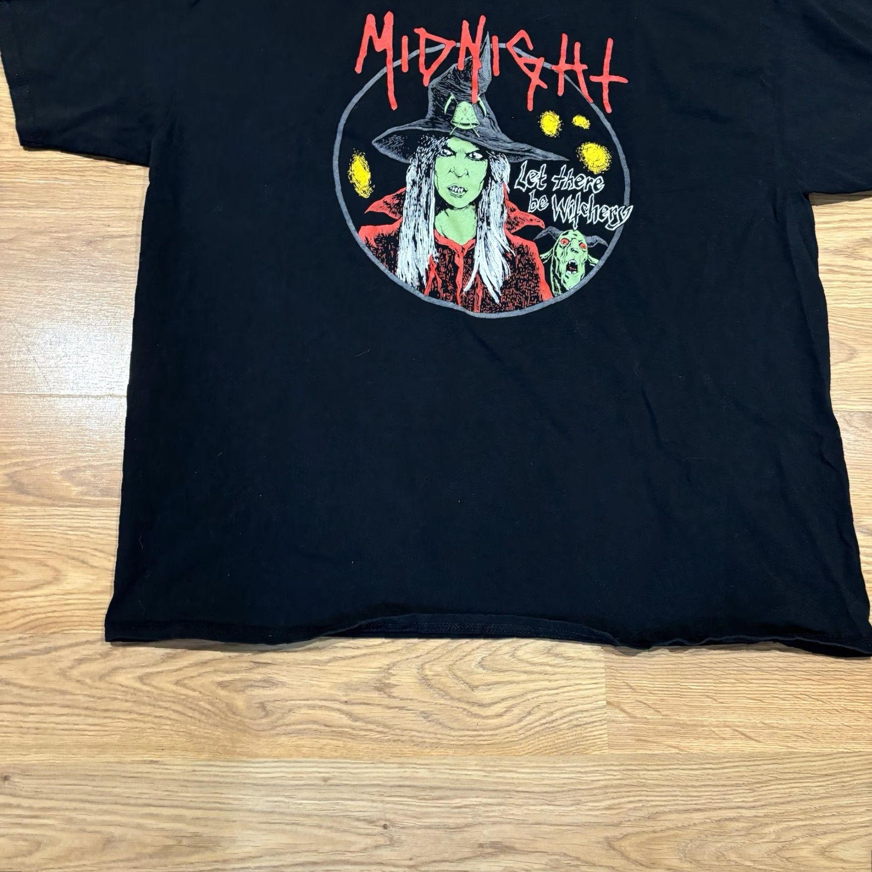 Vintage Midnight Let There Be Witchery 2022 Tour T Shirt Blasphemy and Witchery Sz XL Size US XL / EU 56 / 4 - 3 Thumbnail