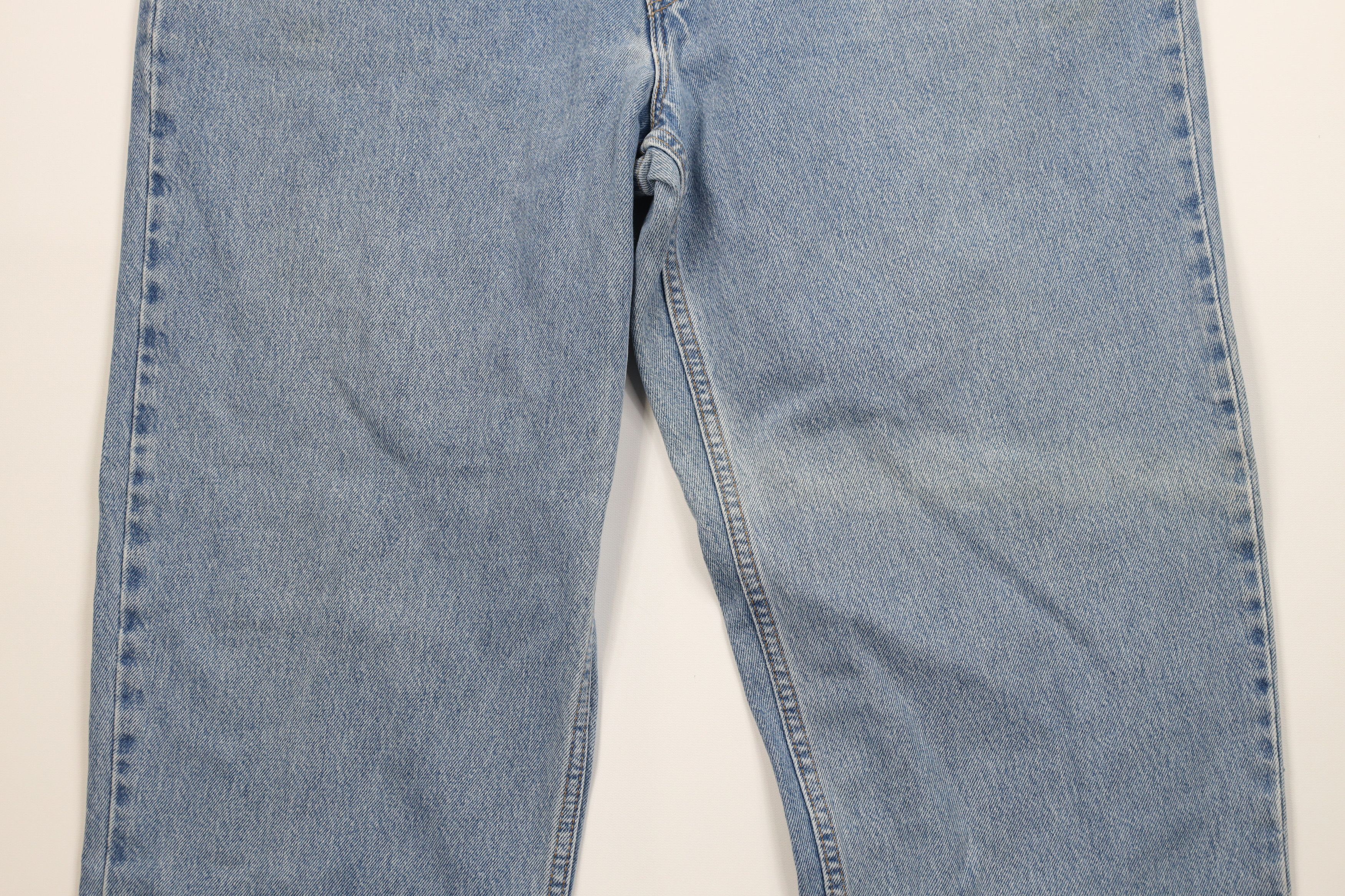 Levi's Vintage Y2K 2002 Levis 550 Relaxed Fit Denim Jeans Blue USA Size US 42 / EU 58 - 3 Thumbnail