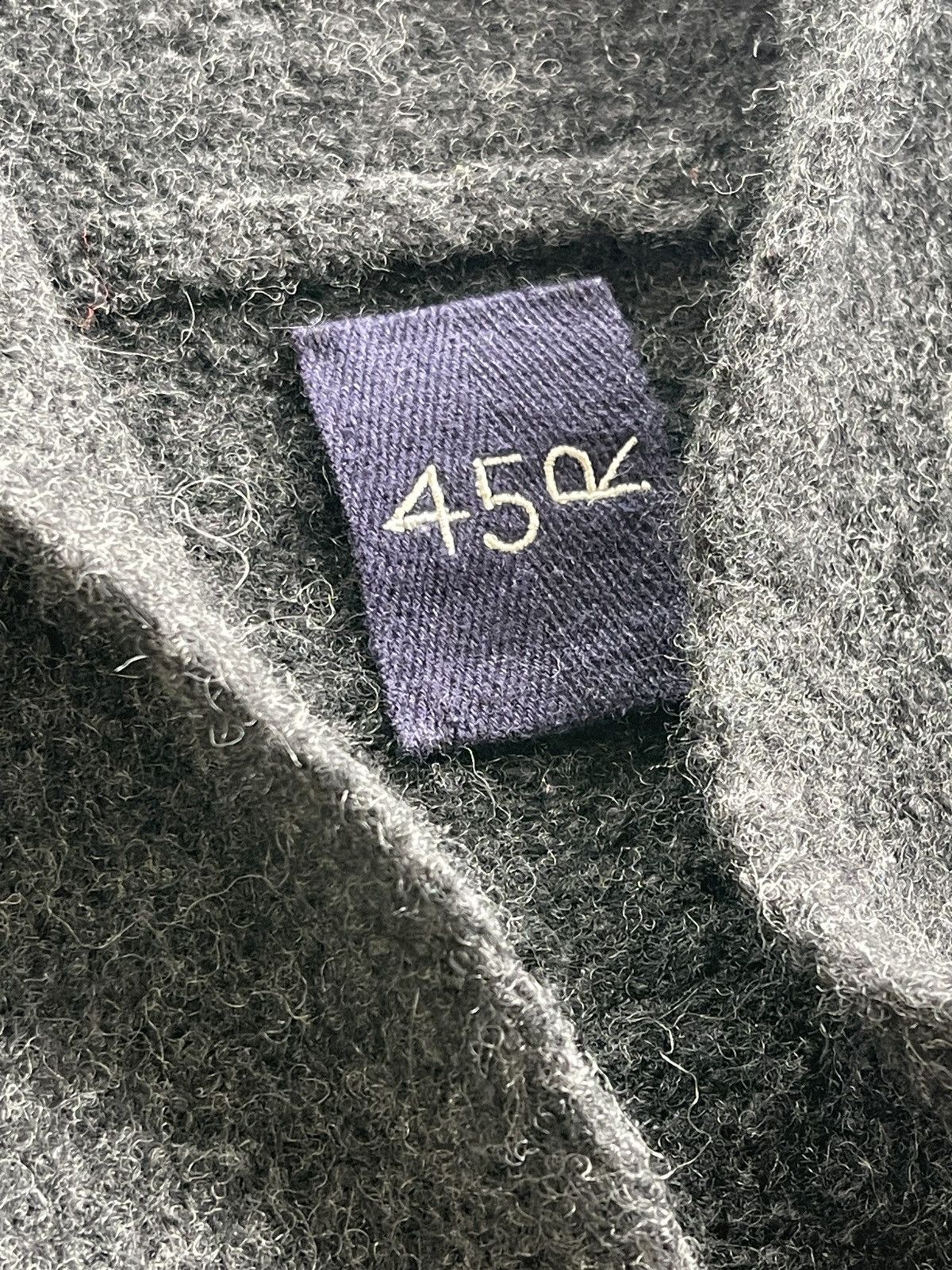 45rpm 45rpm Wool Felted Cropped Jacket Size L / US 10 / IT 46 - 6 Thumbnail