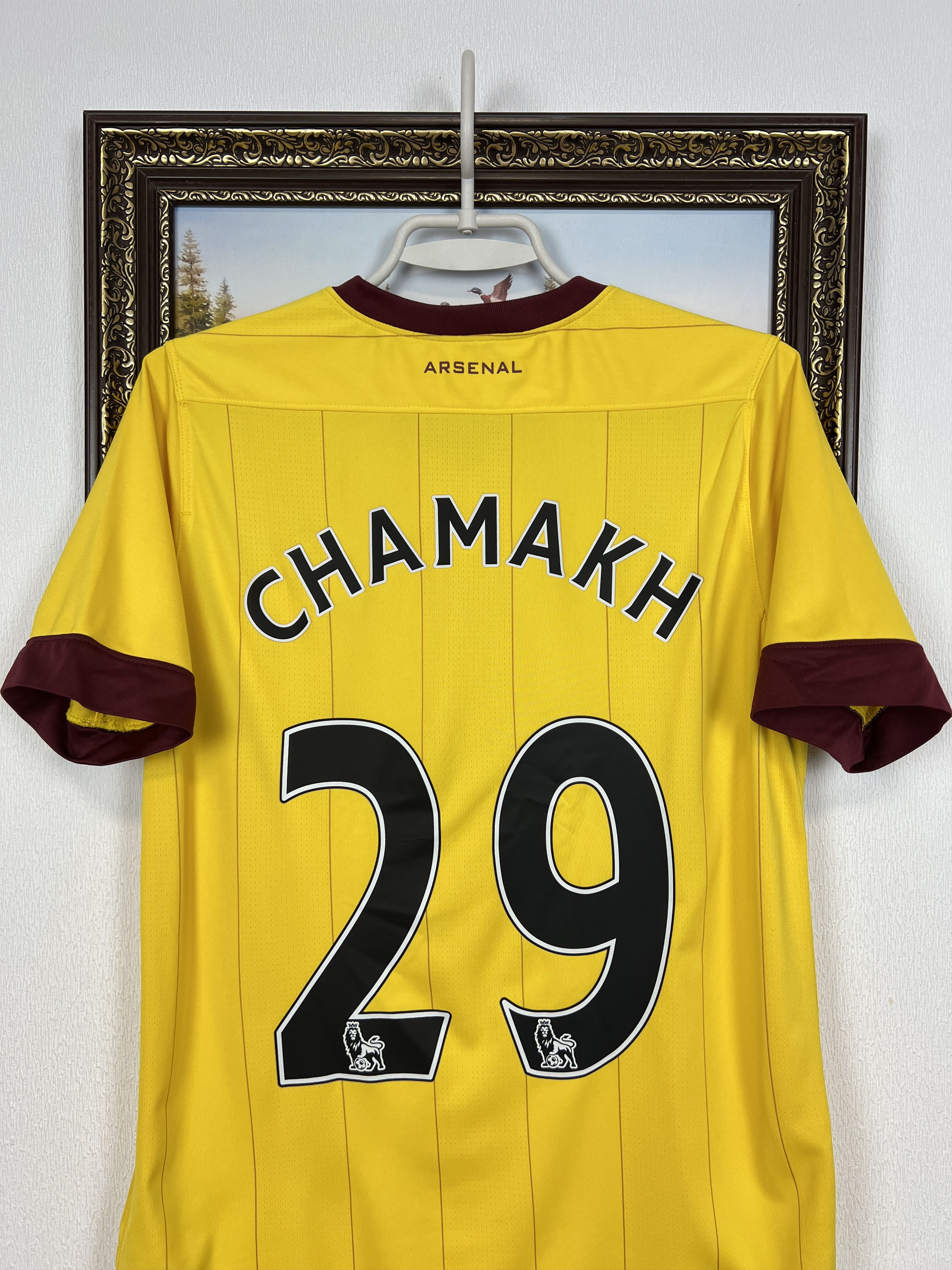 Nike Arsenal football shirt Soccer #29 Chamakh Nike Tee Hype Size US XS / EU 42 / 0 - 12 Thumbnail