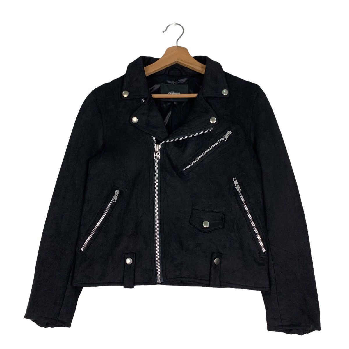 Japanese Brand ALLUMER Double Collar Jacket #0380-C17 Size US XS / EU 42 / 0 - 1 Thumbnail