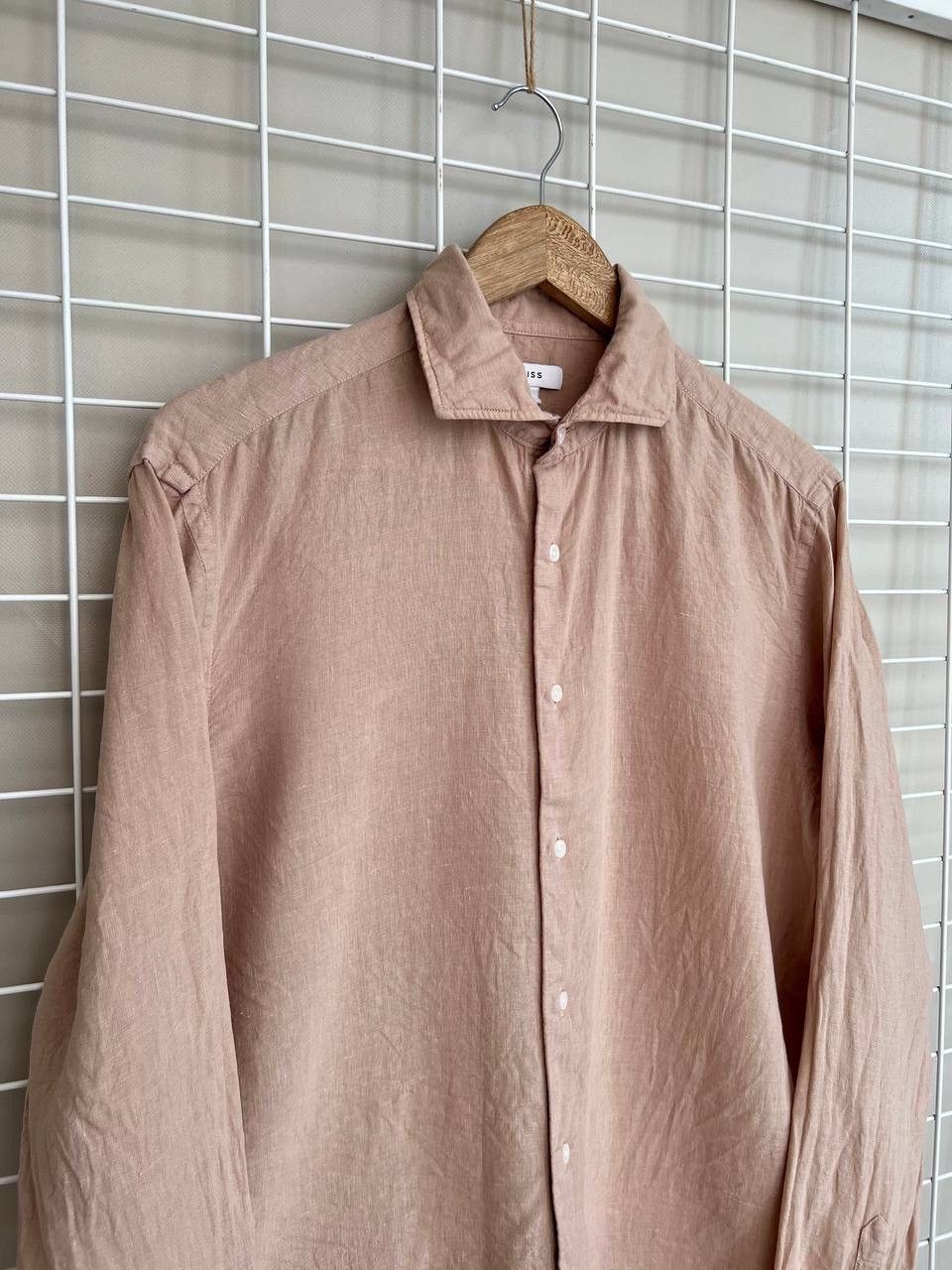 Reiss Reiss Ruban Linen Button Shirt Mens Size M Regular Fit Size US M / EU 48-50 / 2 - 3 Thumbnail