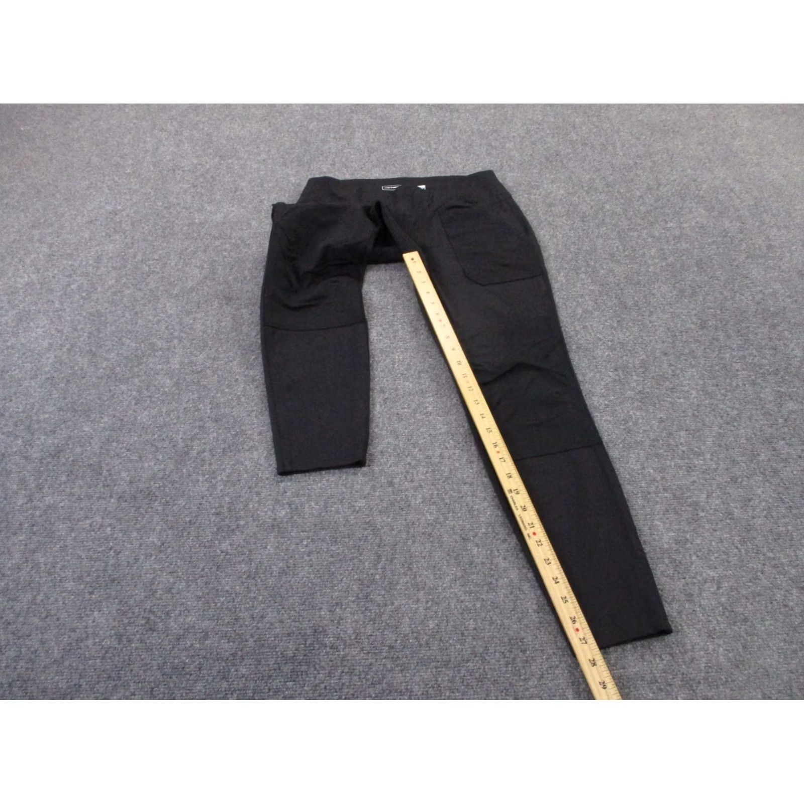 Carhartt Carhartt Leggings Women M Black Double Knee Yoga Stretch Fitted Work Gym Athletic Size 30" / US 8 / IT 44 - 3 Thumbnail