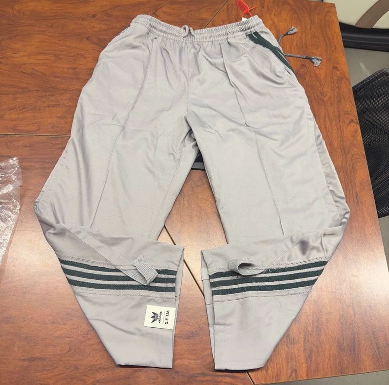 Adidas gray green sporty pants by song for the mute Size US 36 / EU 52 - 1 Thumbnail