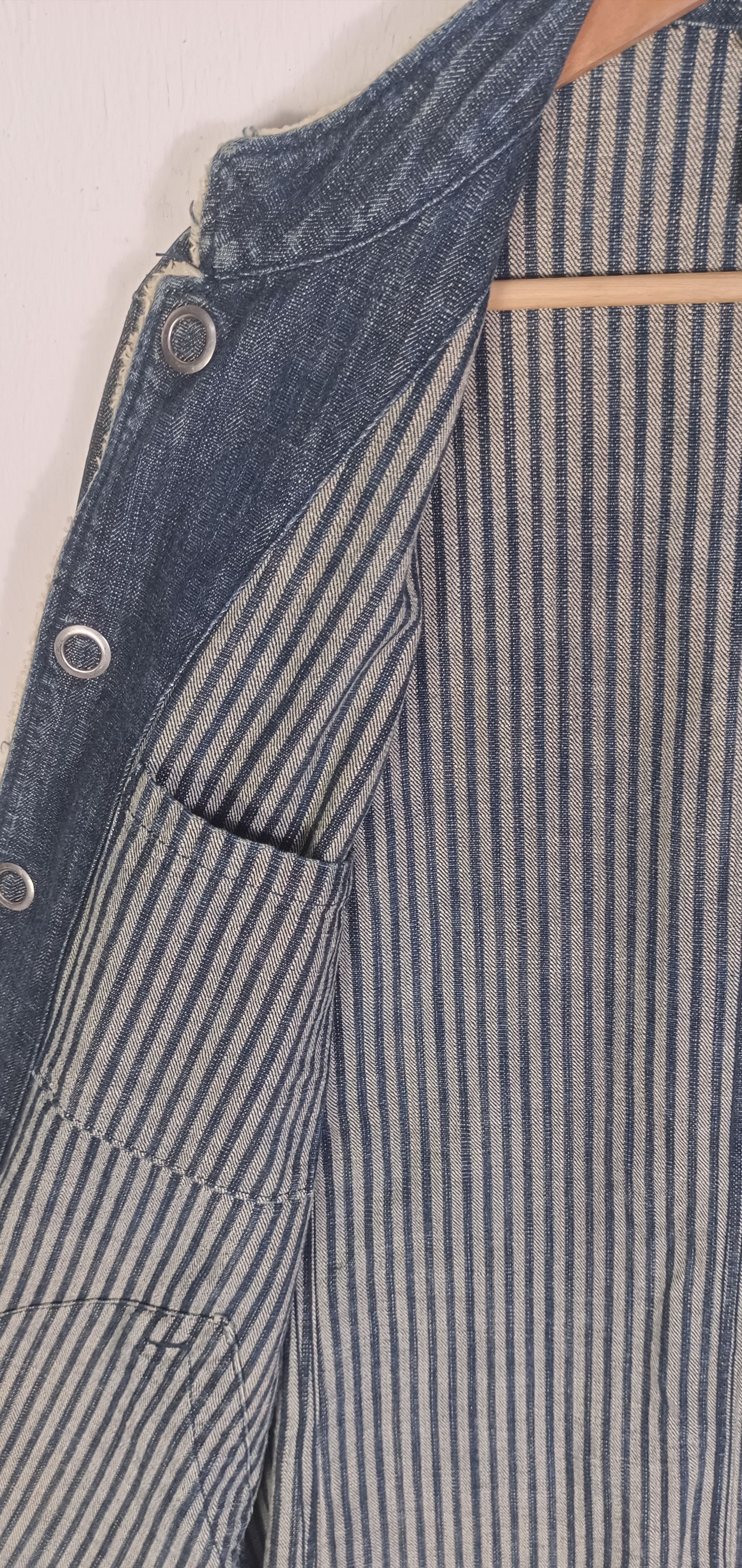 Japanese Brand × Vintage Purete Equipment Houston Denim Jacket Size US M / EU 48-50 / 2 - 8 Thumbnail