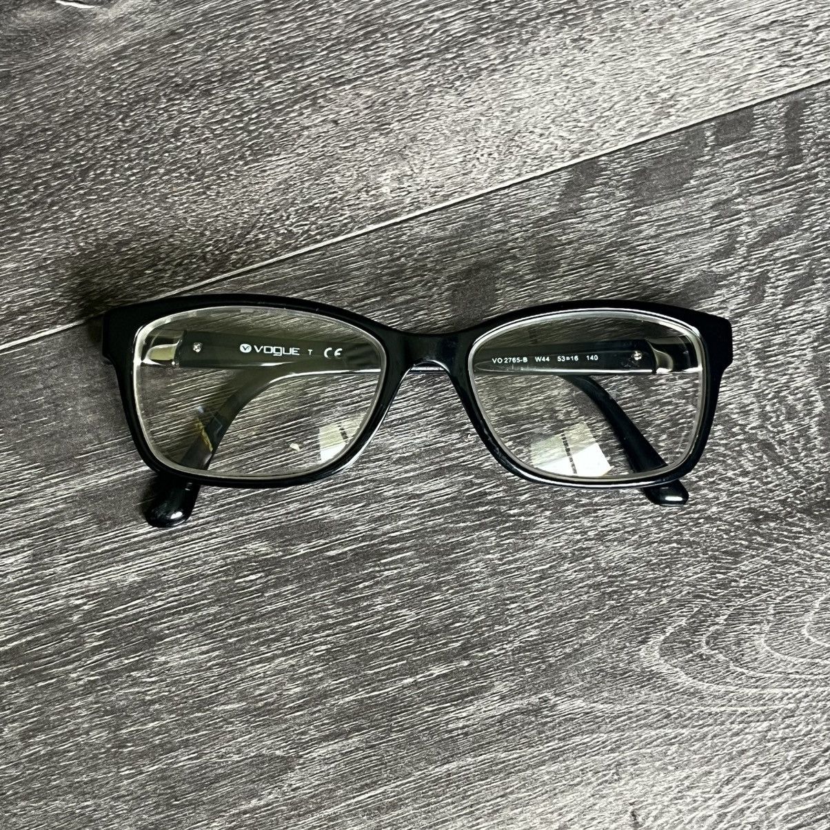 Vogue Vintage Vogue VO 2765-B W44 53□16 Black Square Eyeglasses Size ONE SIZE - 1 Thumbnail