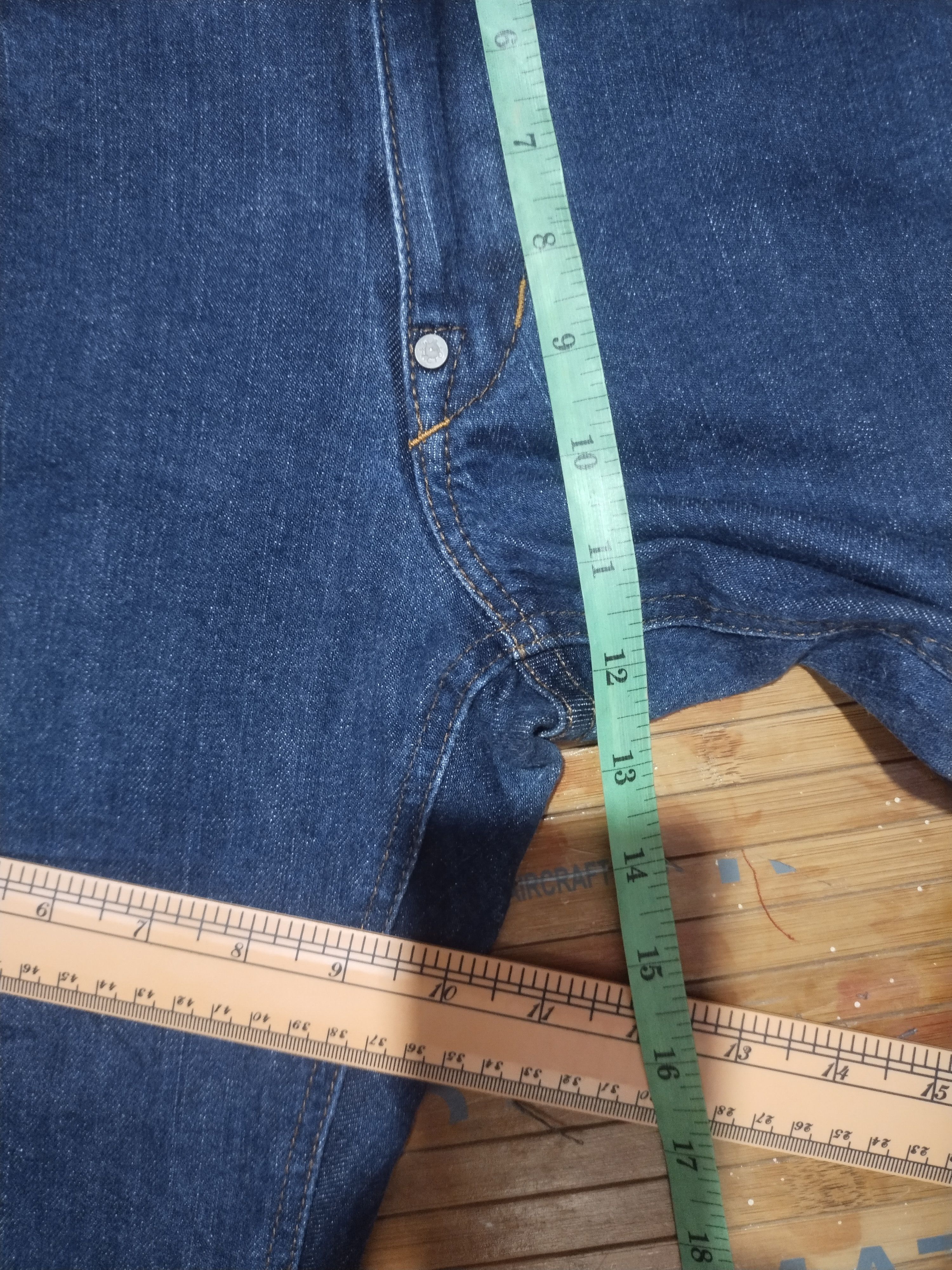Japanese Brand × Vintage Factotum Sz 31" Size US 31 - 4 Thumbnail
