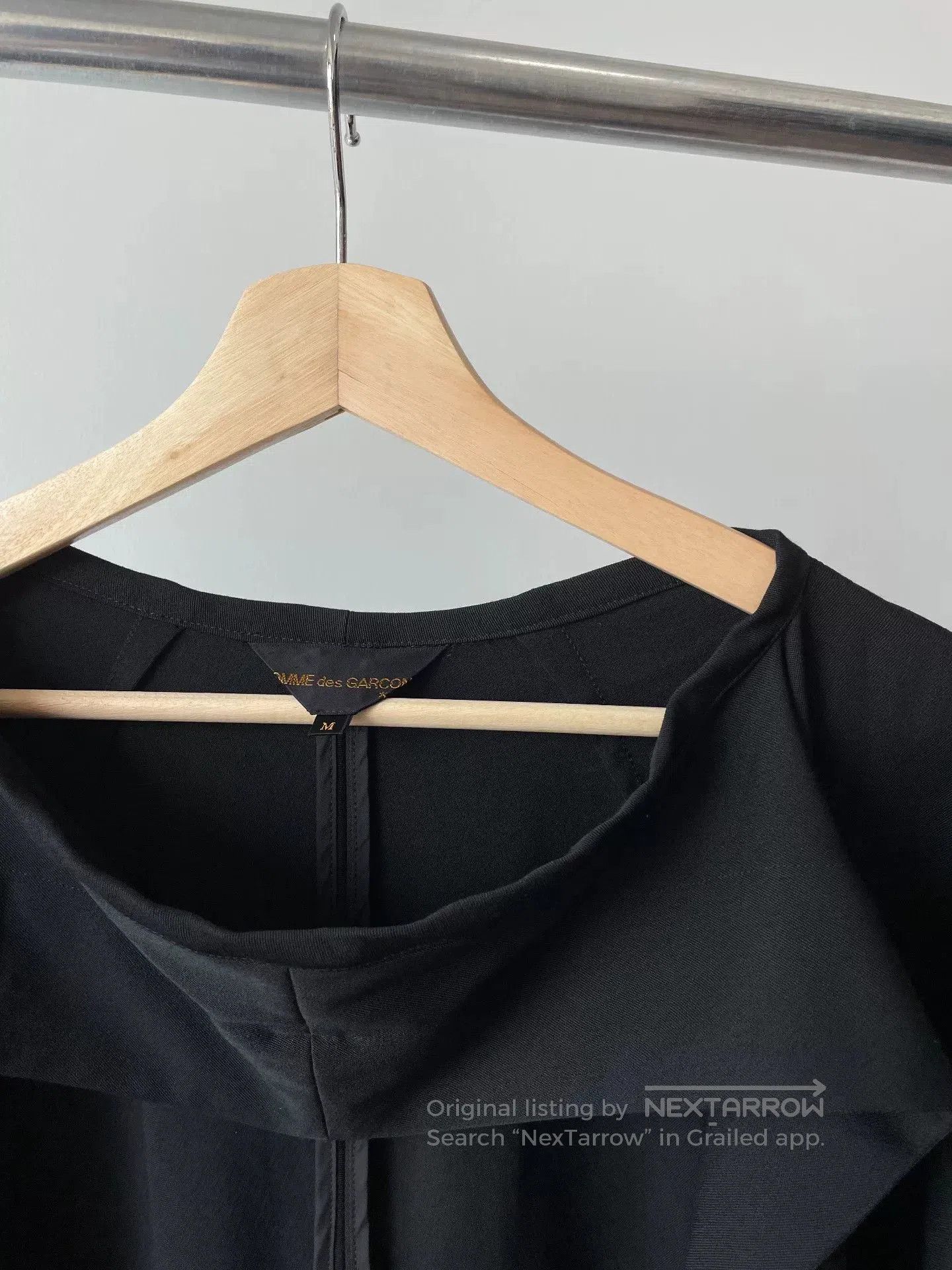 Comme des Garcons Comme des Garcons Black Distorted Coat. Size US M / EU 48-50 / 2 - 3 Thumbnail