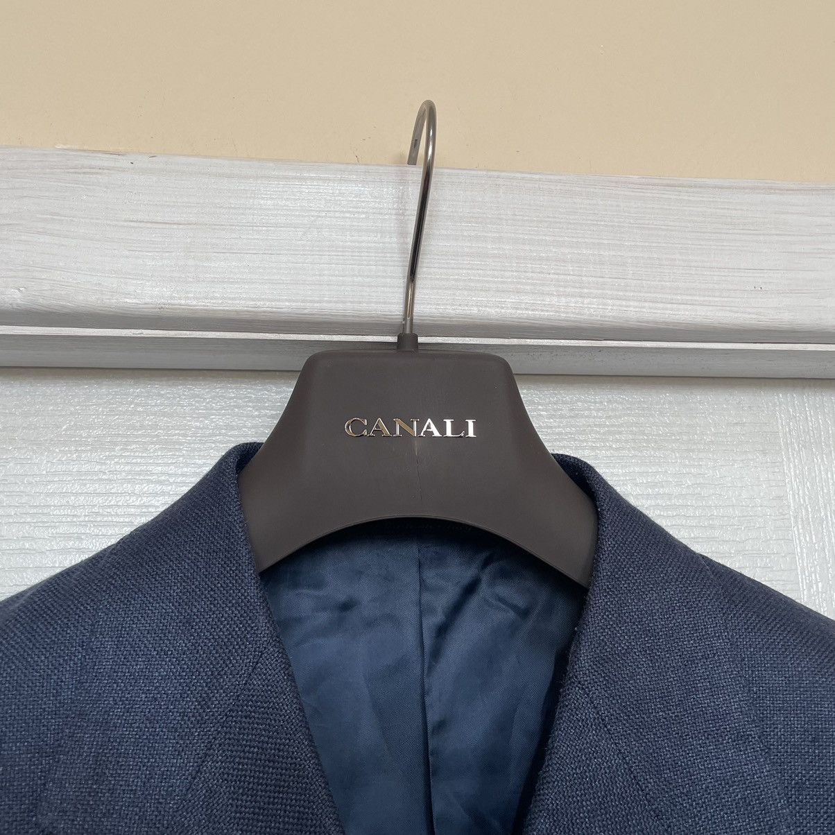 Canali 56 R 7 Canali Wool silk button Blazer jacket bomber old luxu Size US XL / EU 56 / 4 - 11 Thumbnail