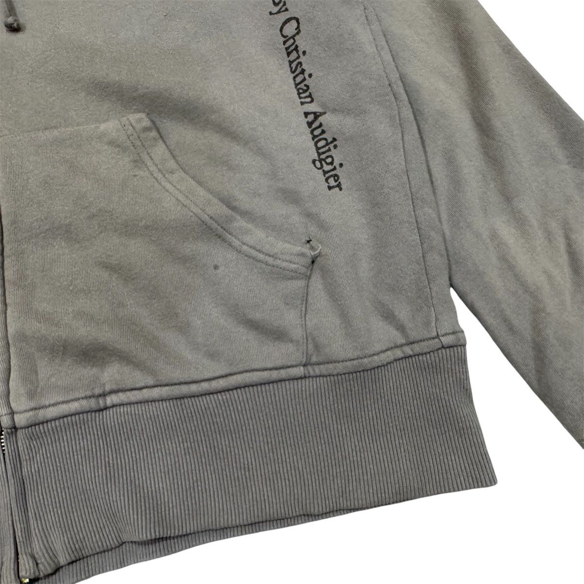 Ed Hardy Vintage Y2K Ed Hardy Skull Tiger Zip Up Hoodie Grey Tattoo Size US L / EU 52-54 / 3 - 7 Thumbnail