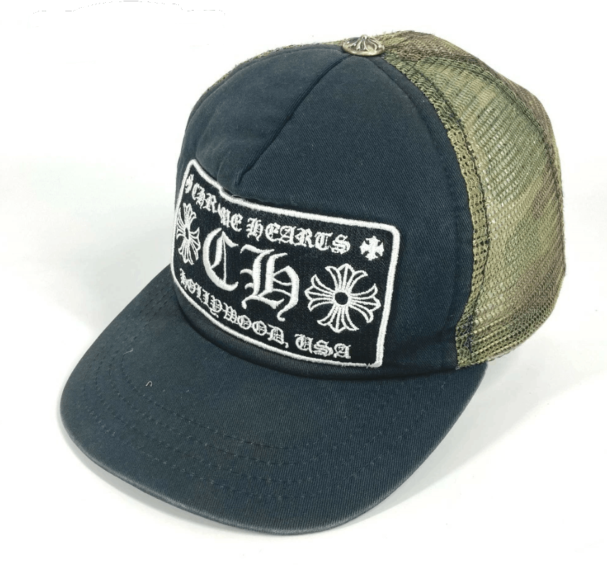 Chrome Hearts CHROME HEARTS Logo Embroidered Mesh Baseball Cap Size ONE SIZE - 1 Thumbnail