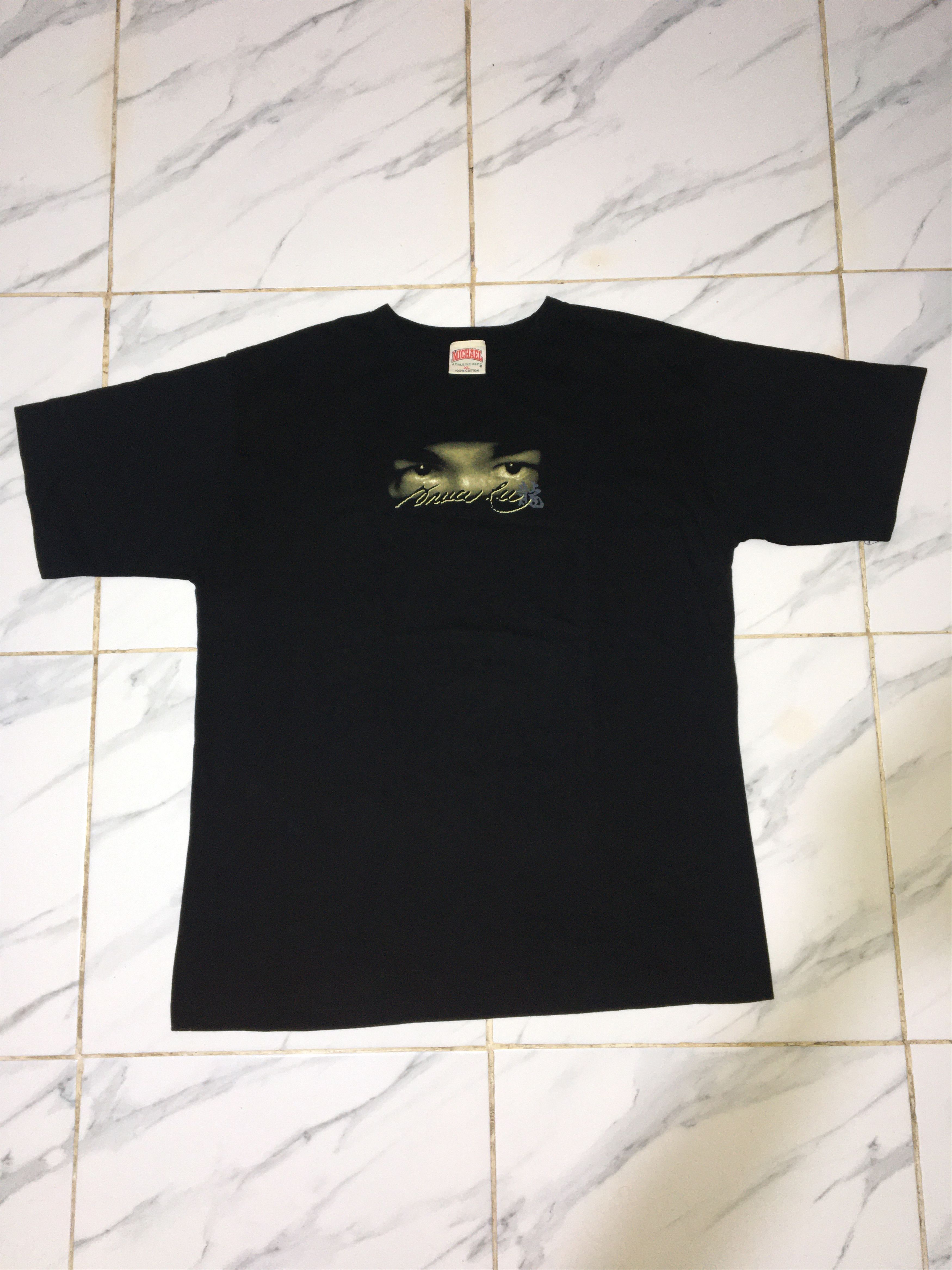 Vintage Vintage 90s Bruce Lee T Shirt 1999 Size US XL / EU 56 / 4 - 2 Thumbnail