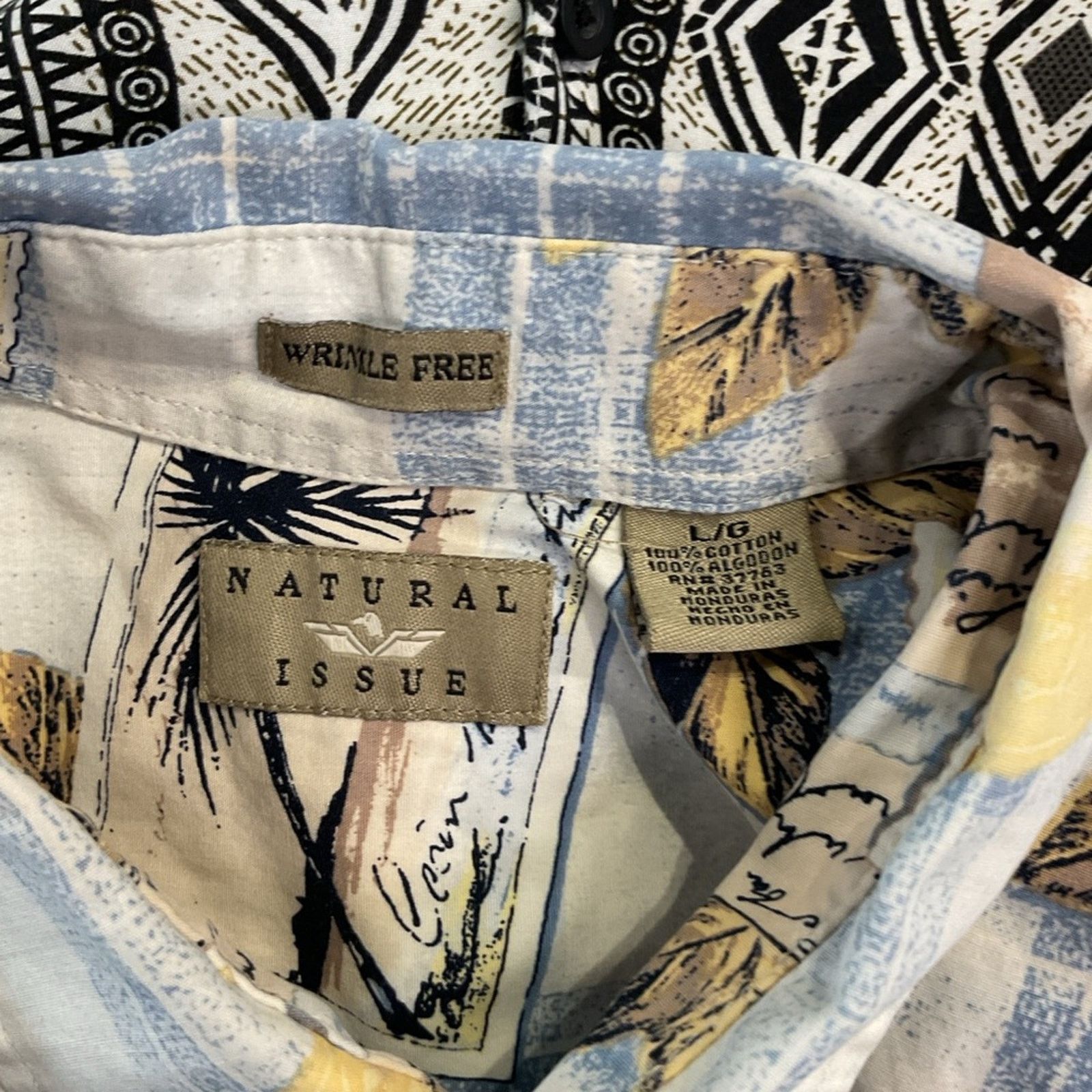 Natural Issue Natural Issue Hawaiian Shirt Size US L / EU 52-54 / 3 - 3 Thumbnail