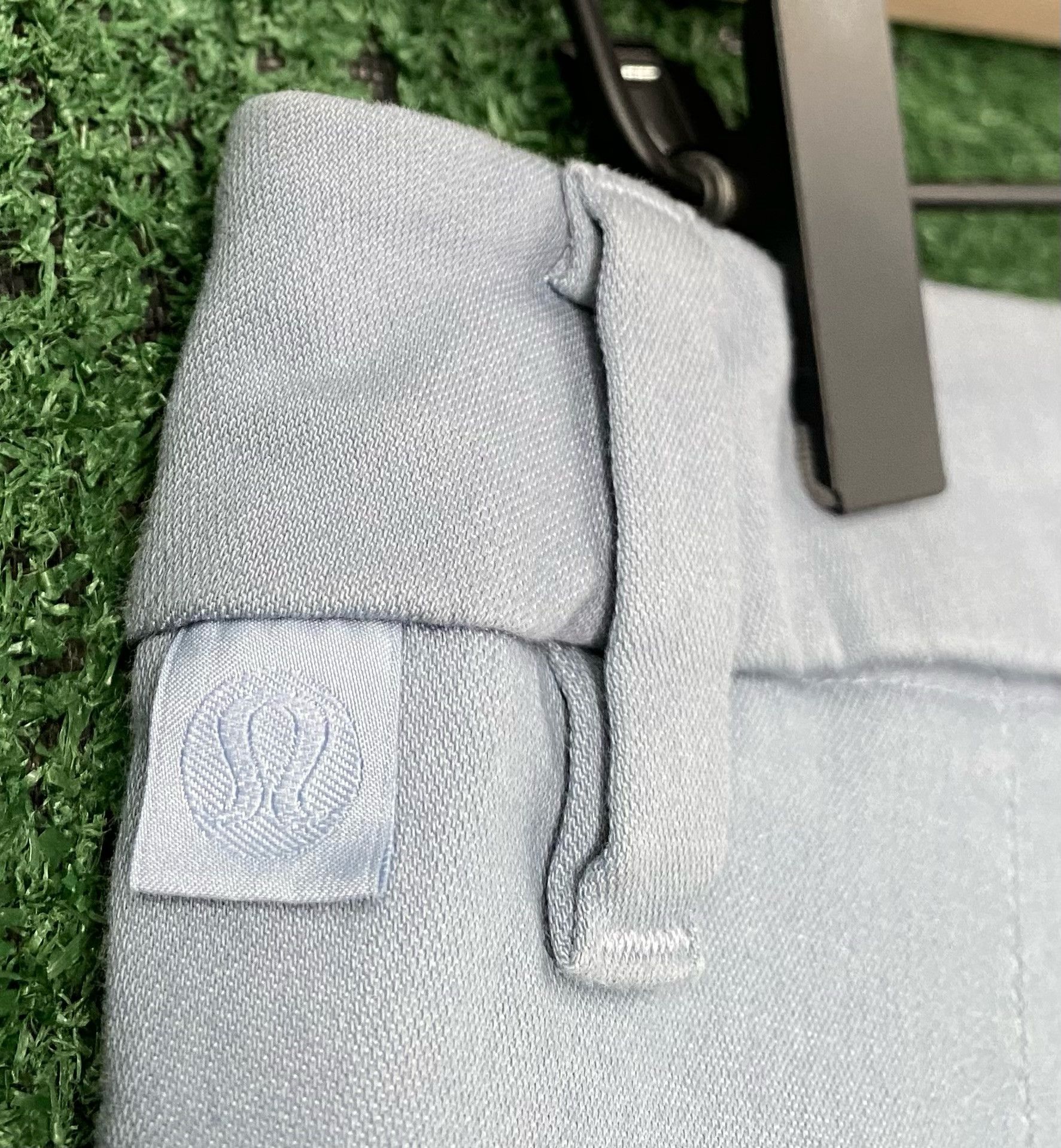 Lululemon Lululemon Commission Bluish Grey Cotton Blend Shorts 32 Size US 32 / EU 48 - 5 Thumbnail